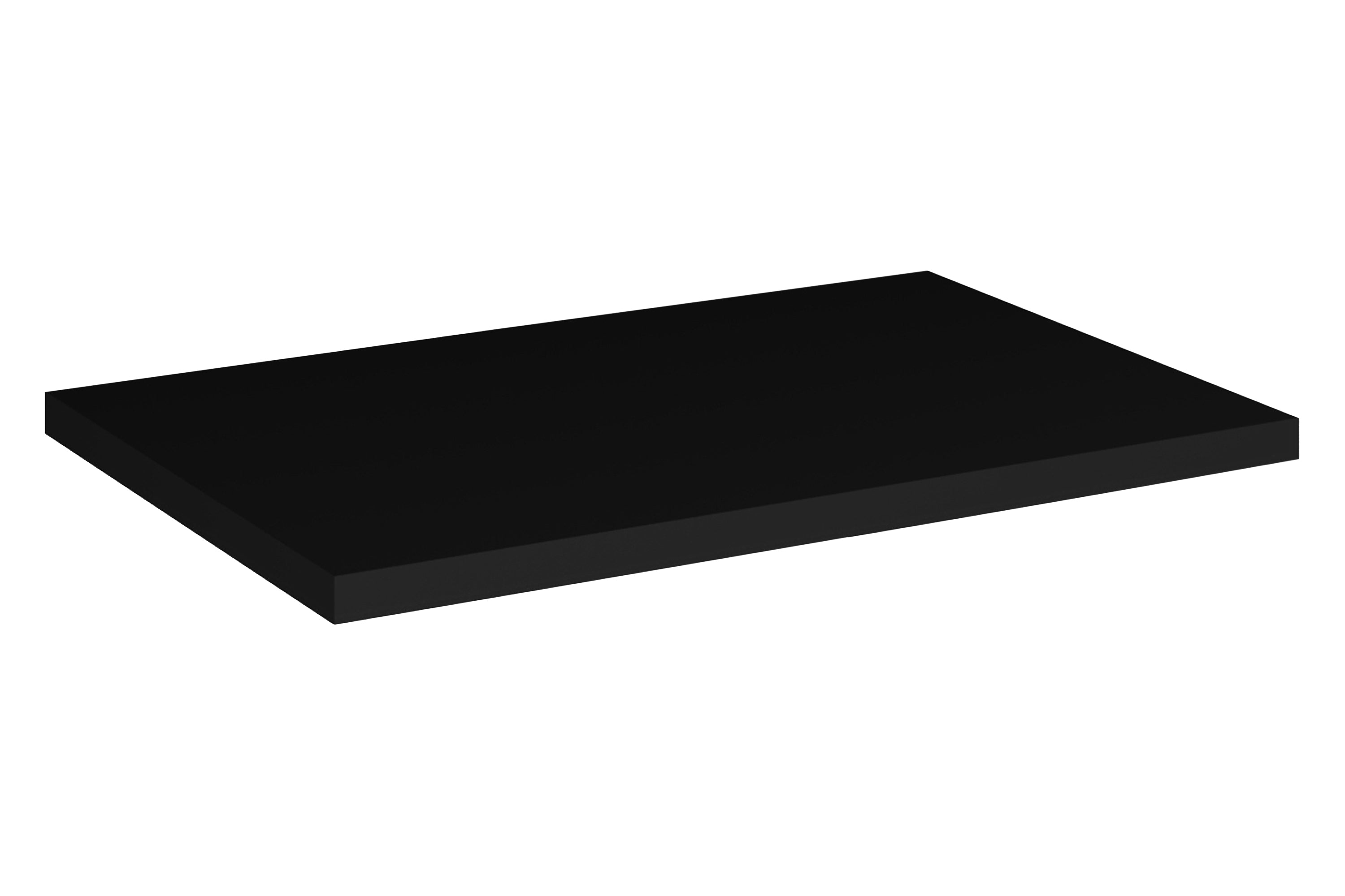 Nova Arbeitsplatte 60 cm Schwarz Matt