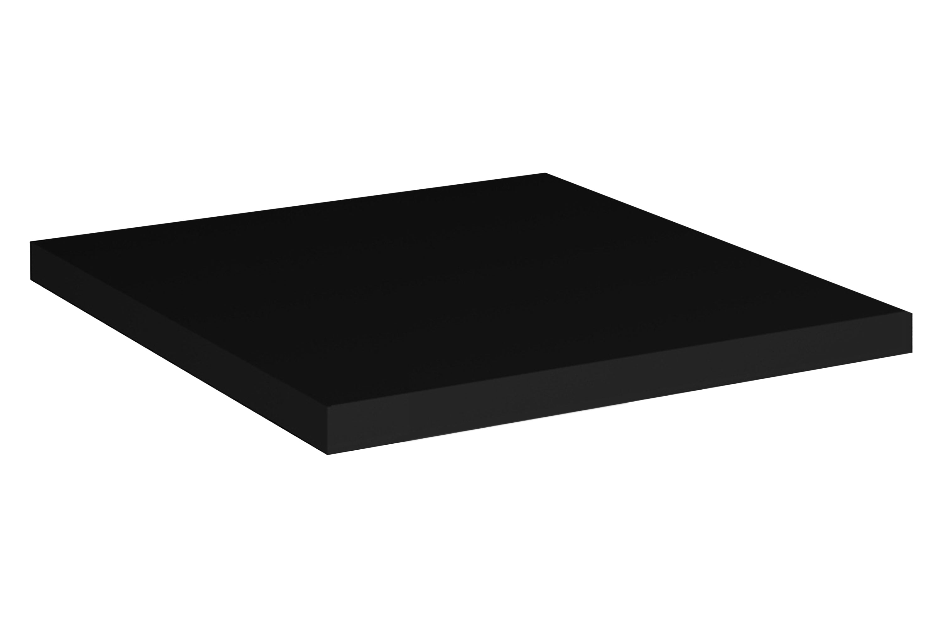 Nova Arbeitsplatte 30 cm Schwarz Matt