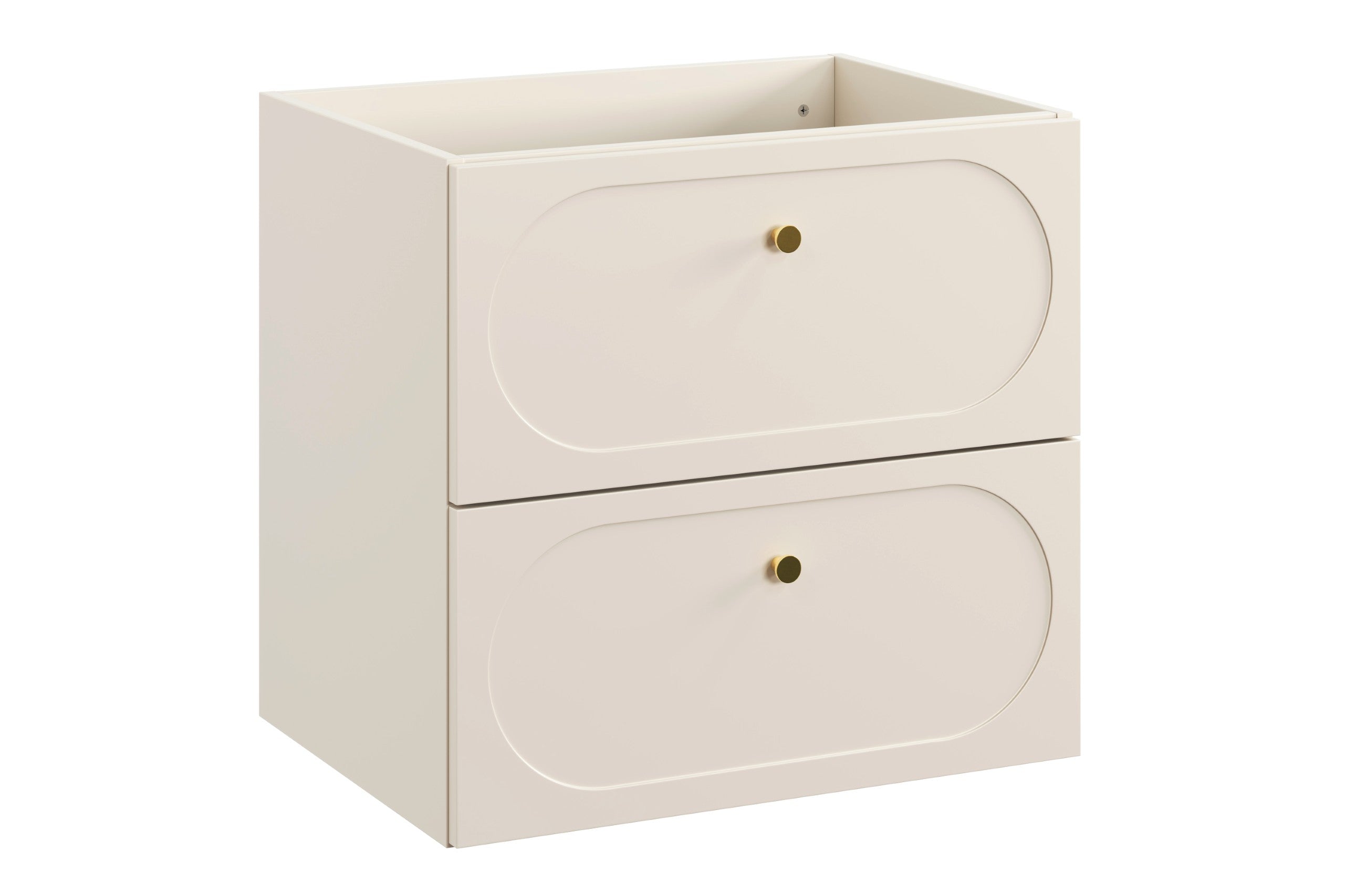 Donna Unterschrank für Waschbecken, 60 cm, 2 Schubladen