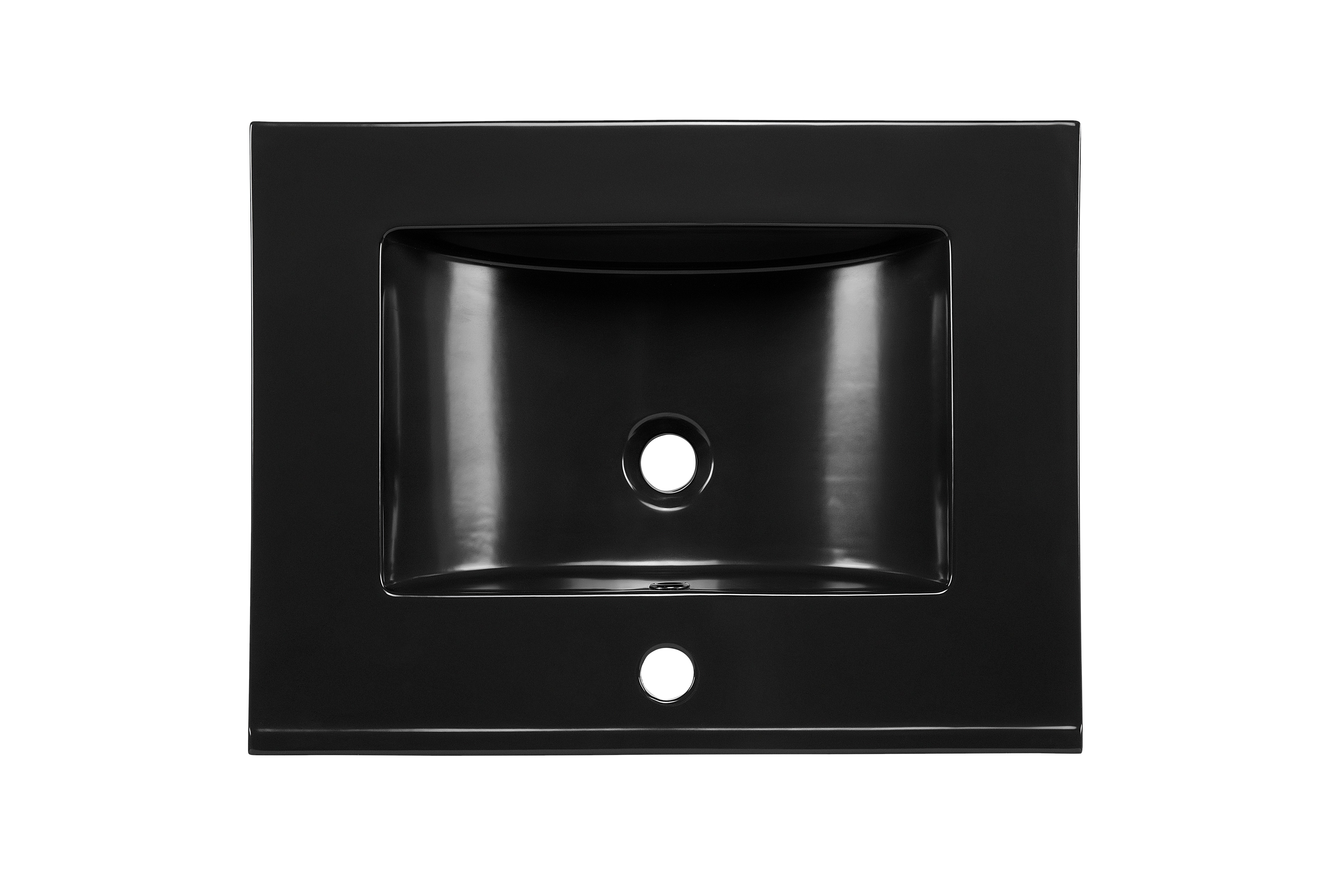 Um-Lava Einzelbecken-Möbelwaschtisch, 60 cm