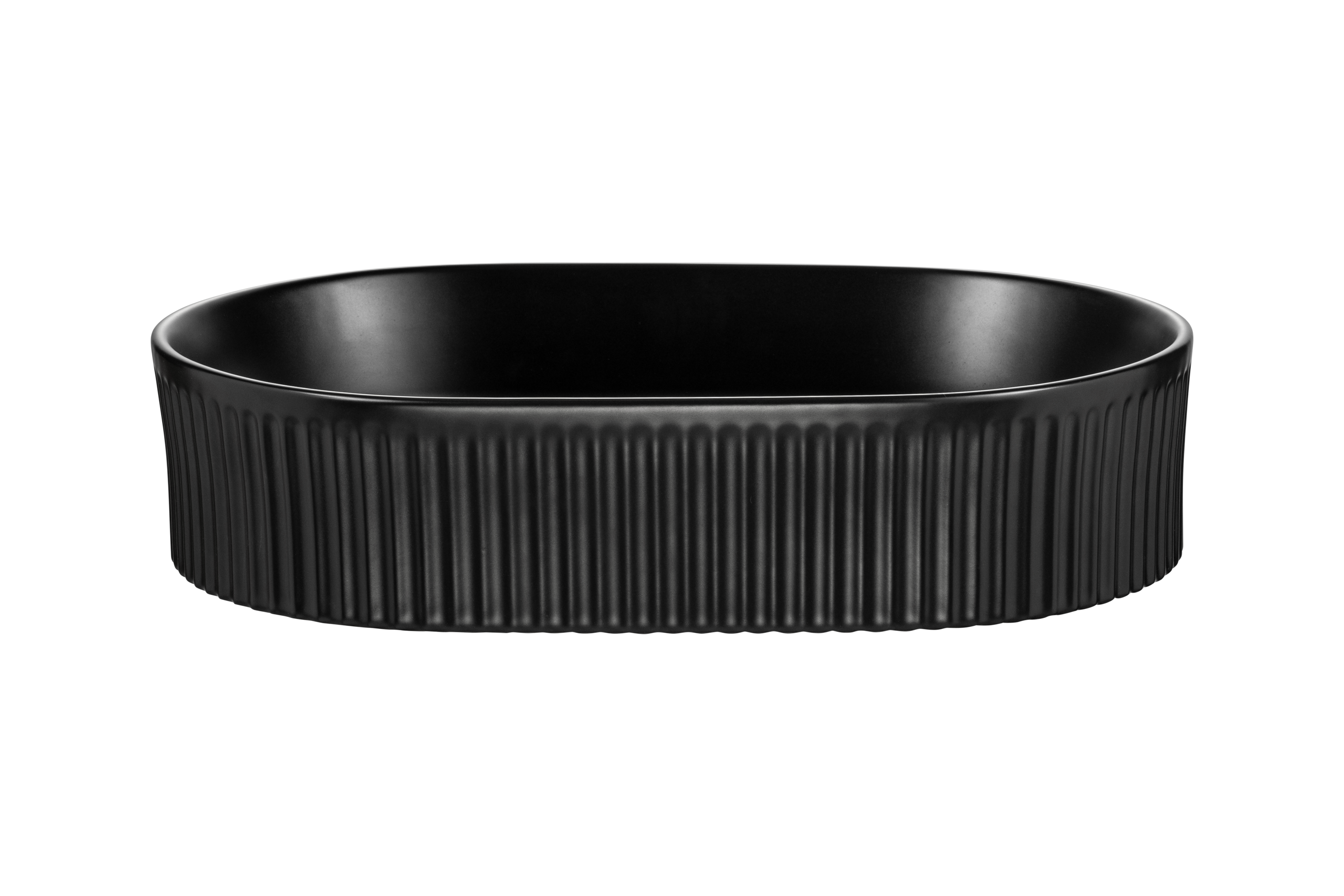 Beyond Aufsatzwaschbecken Schwarz Matt 48 x 32,5 x 11 cm