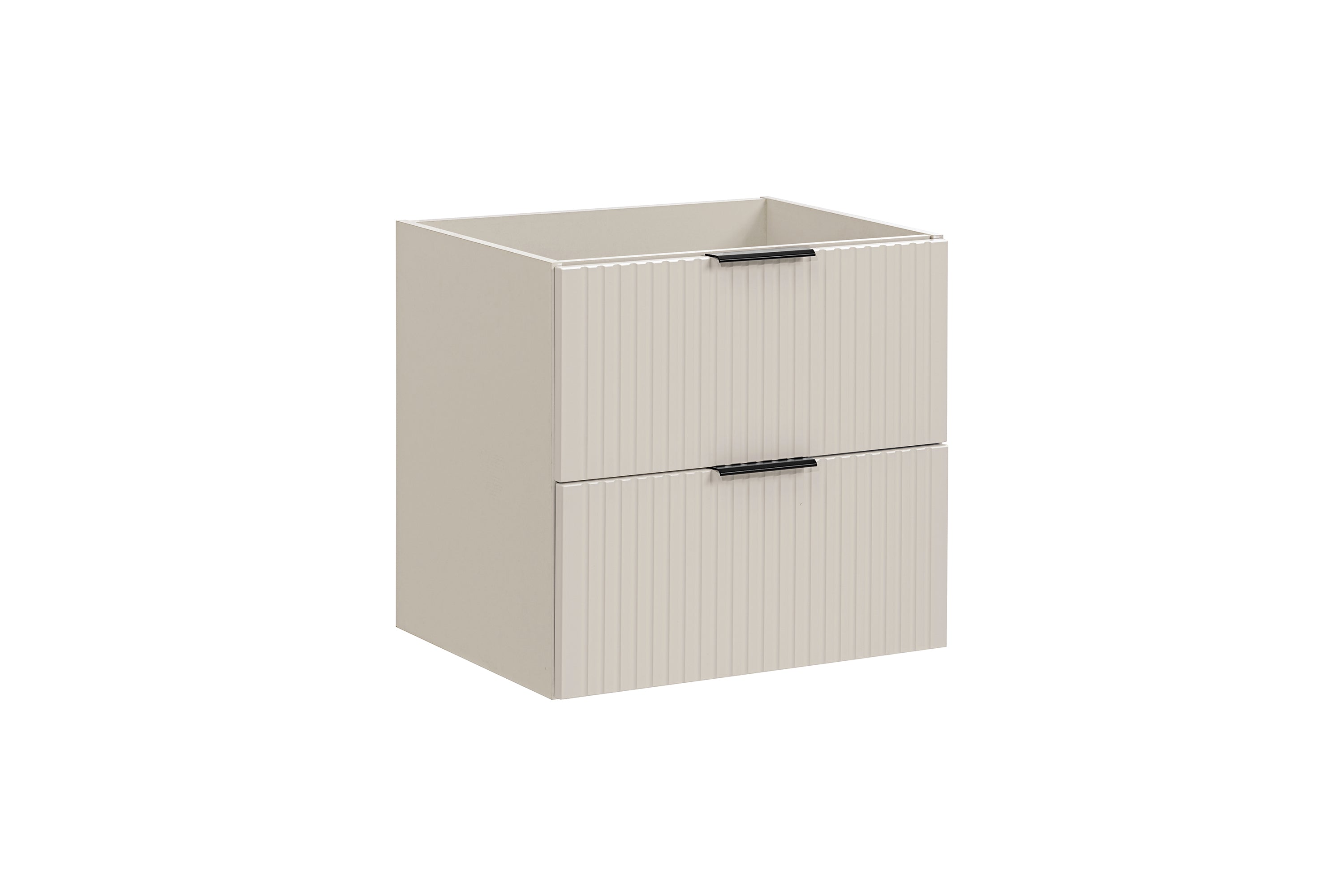 Adel Unterschrank für Waschbecken, 60 cm, 2 Schubladen Kaschmir Matt