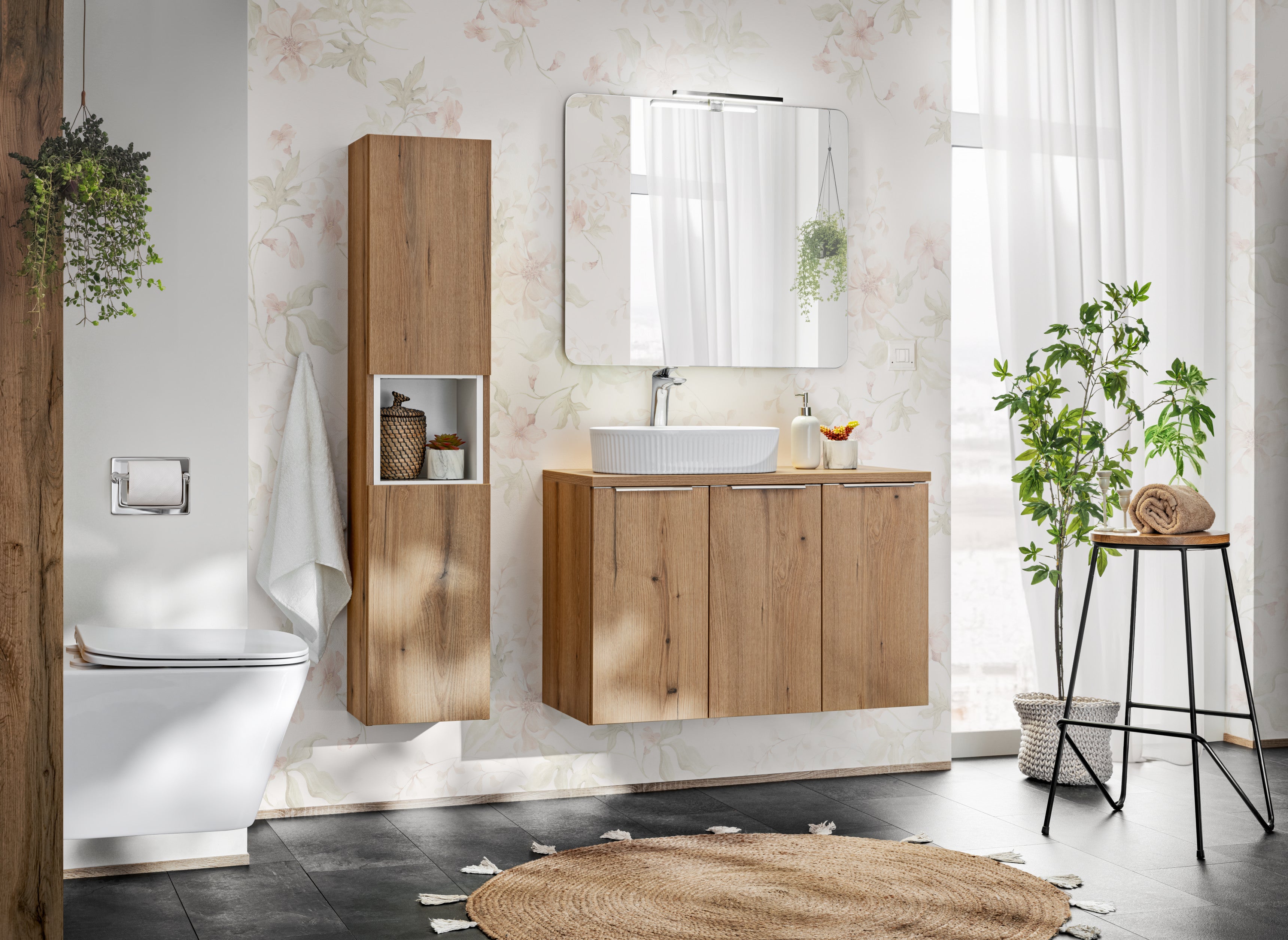 Nova Hochschrank 2 Türen Coast Evoke Eiche