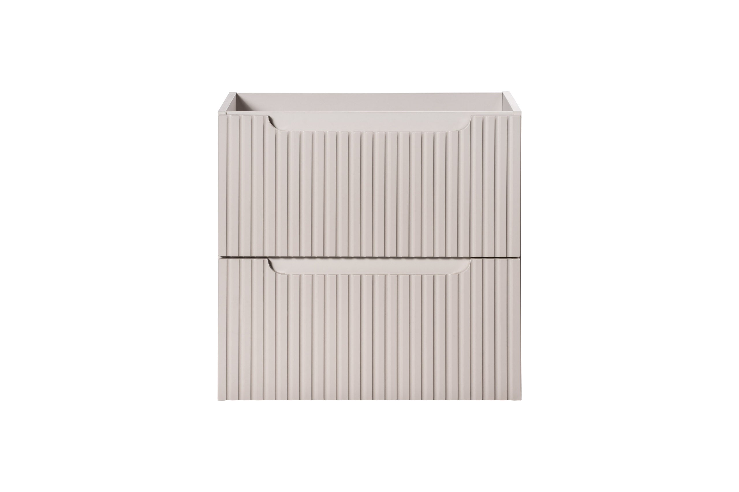 Nova Unterschrank für Waschbecken, 60 cm, 2 Schubladen Kaschmir Matt