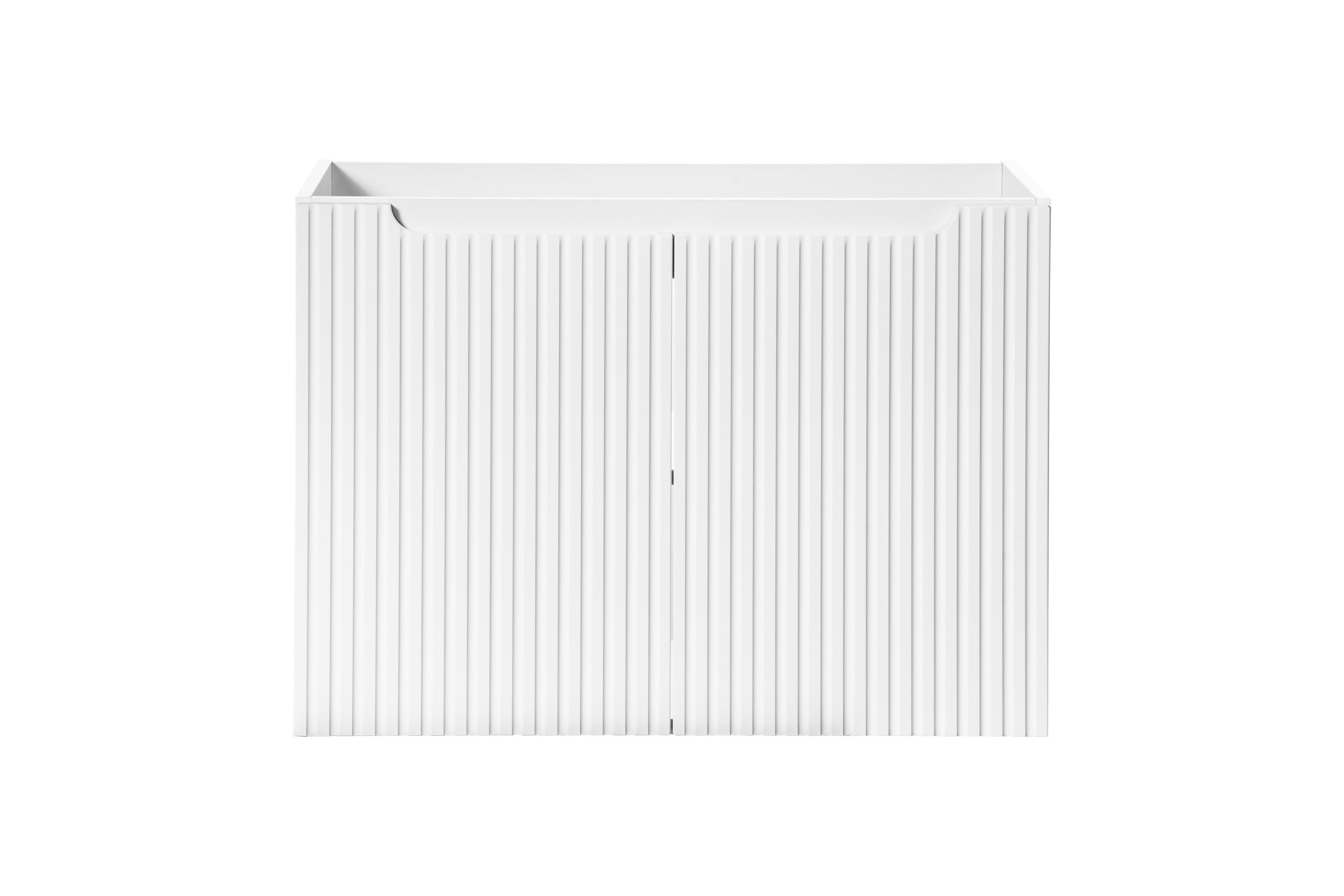 Nova Unterschrank für Waschbecken, 80 cm, 2 Türen Weiß