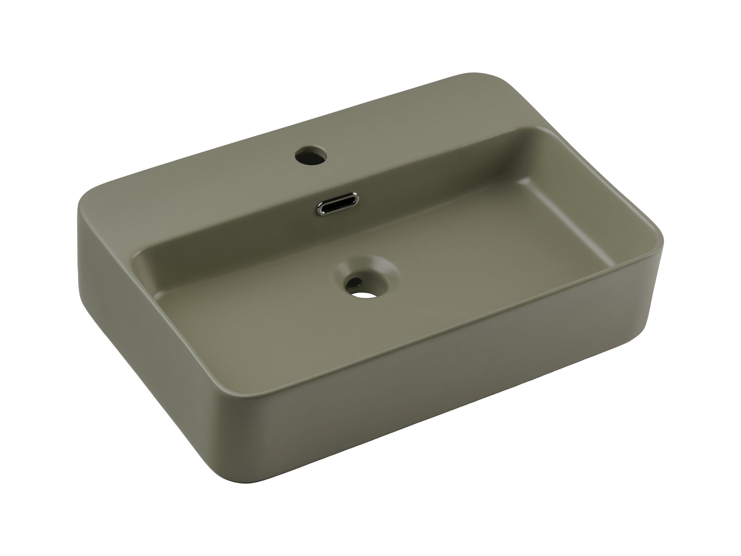 Trust Aufsatzwaschbecken Grün Matt