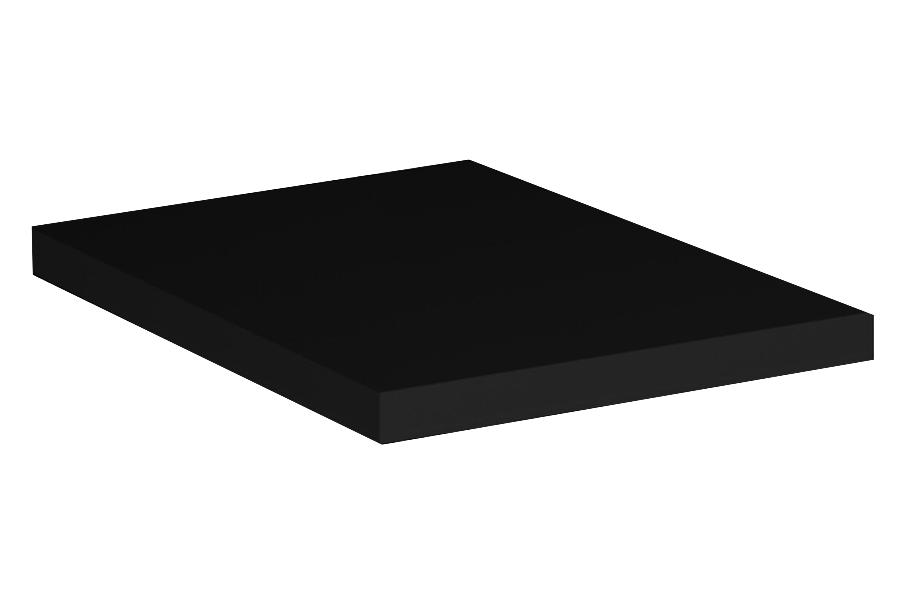 Nova Arbeitsplatte 20 cm Schwarz Matt