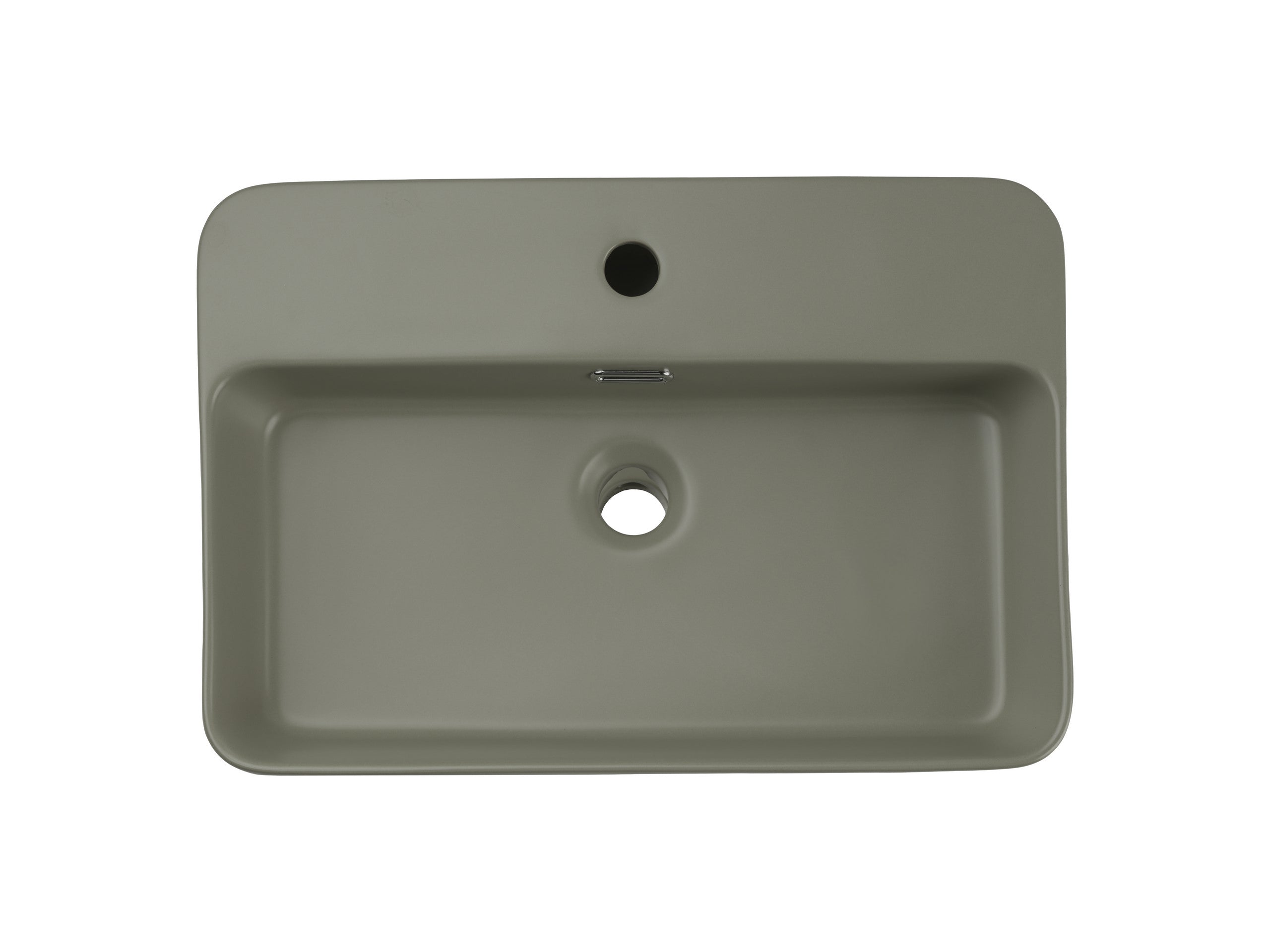 Trust Aufsatzwaschbecken Grün Matt