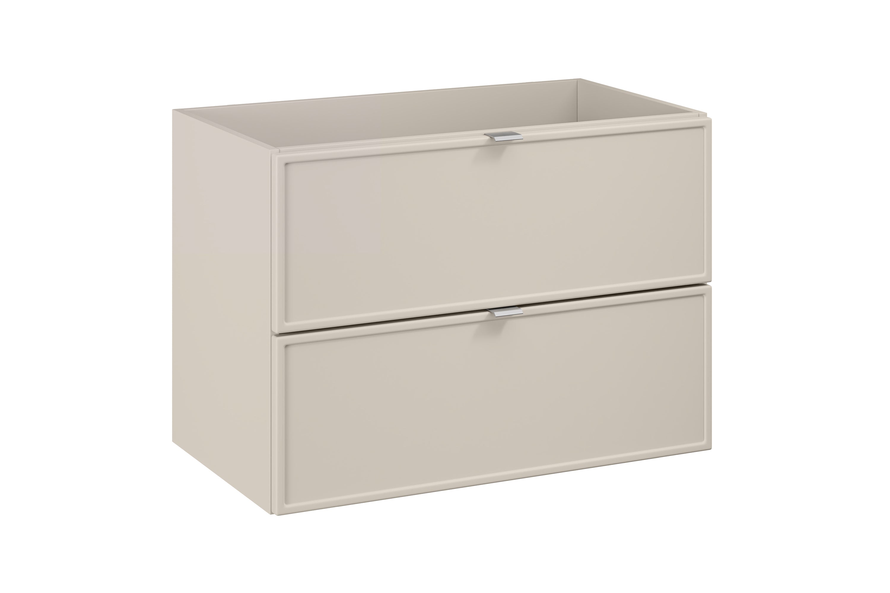 Bella Unterschrank für Waschbecken 80 cm, 2 Schubladen