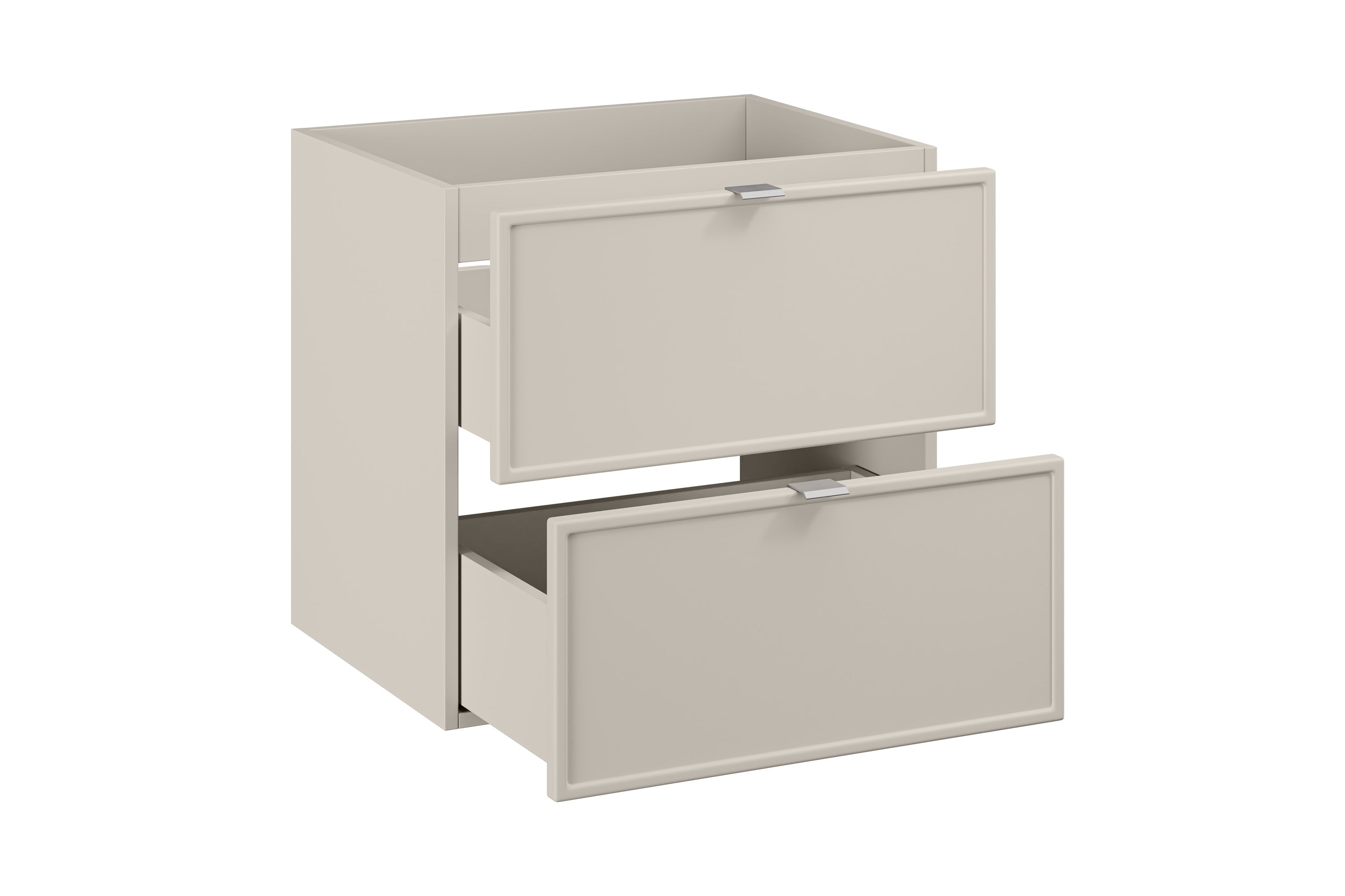 Bella Unterschrank für Waschbecken, 60 cm, 2 Schubladen