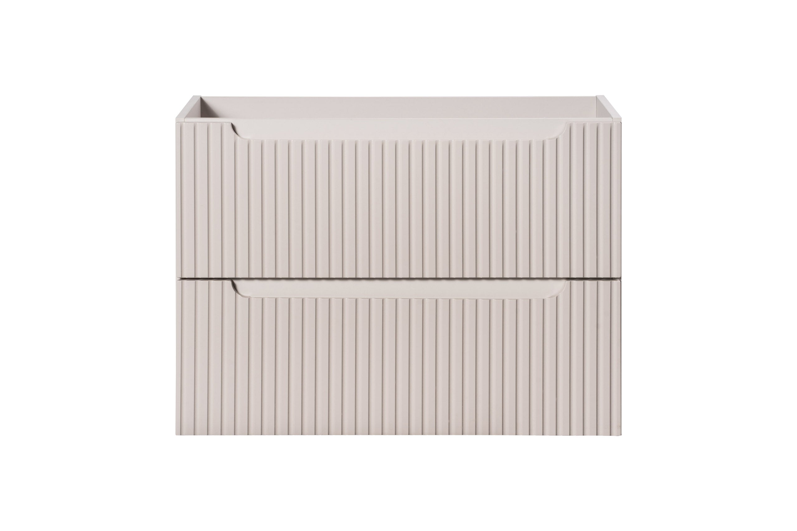 Nova Unterschrank für Waschbecken, 80 cm, 2 Schubladen Kaschmir Matt