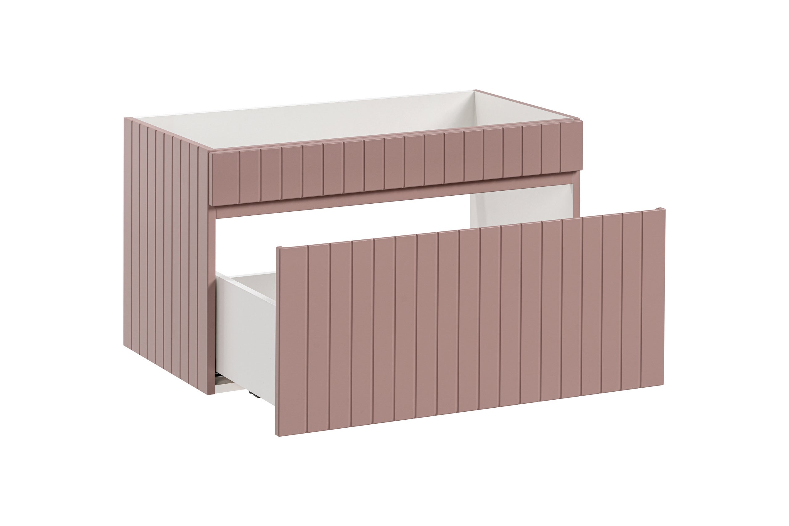 Iconic Waschbeckenunterschrank 80 cm, 1 Schublade Antike Rose