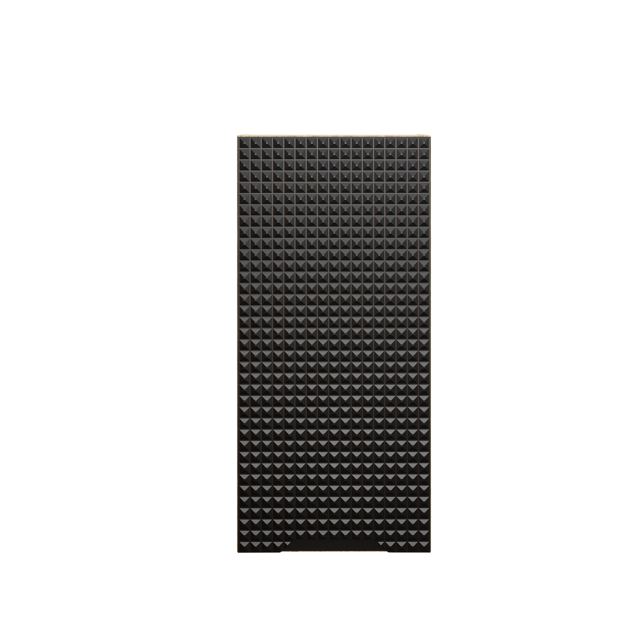 Luxor Oberschrank 35 cm 1 Tür Schwarz Matt, Geölte Eiche