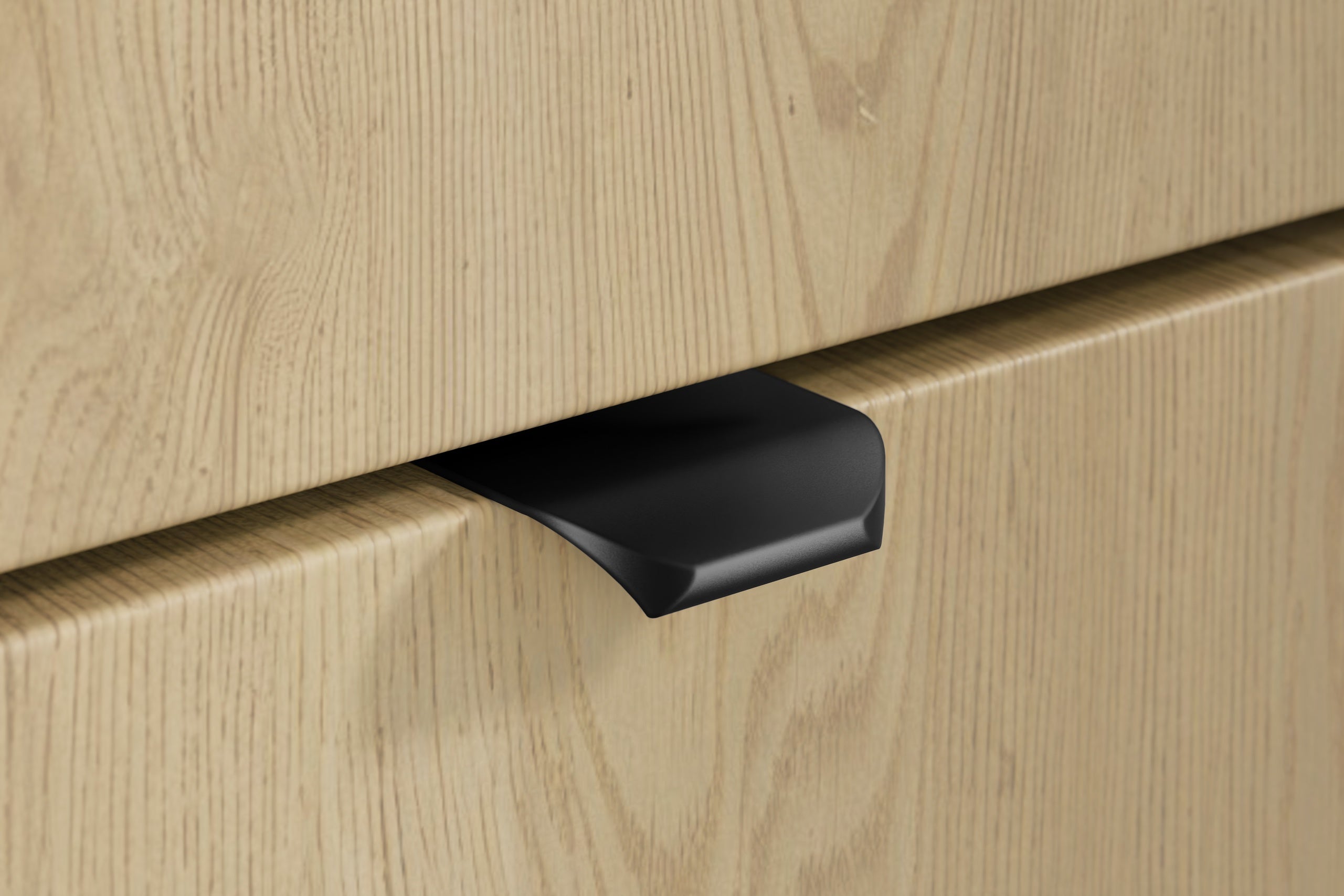 Ovalia Waschbeckenunterschrank 80 cm 2 Schubladen