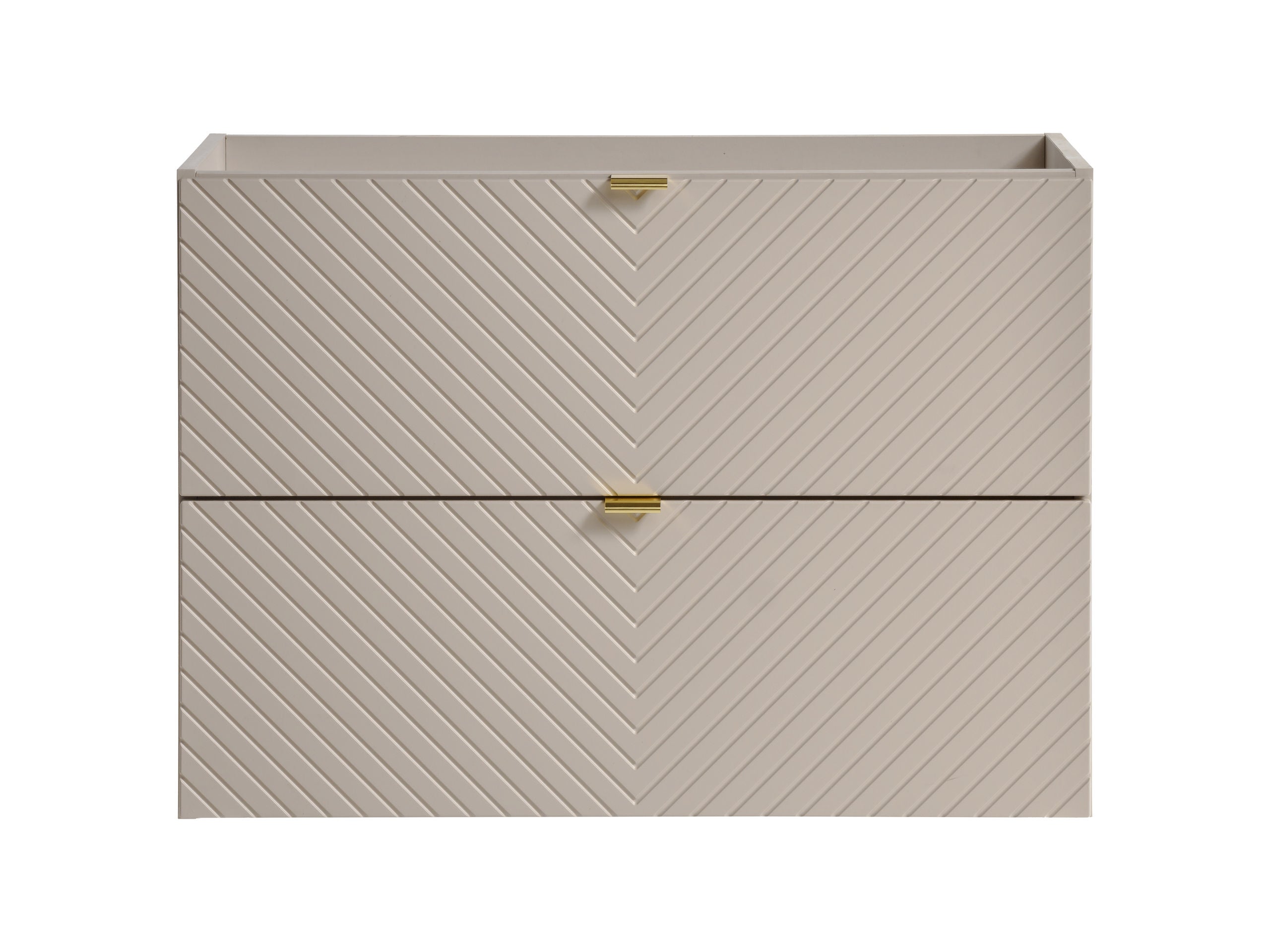 Viva Unterschrank für Waschbecken, 80 cm, 2 Schubladen