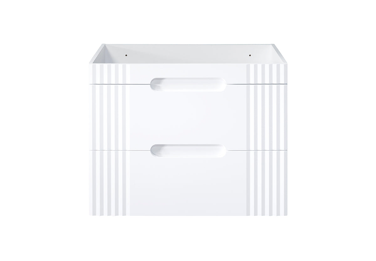 Fiji Unterschrank für Waschbecken, 80 cm, 2 Schubladen