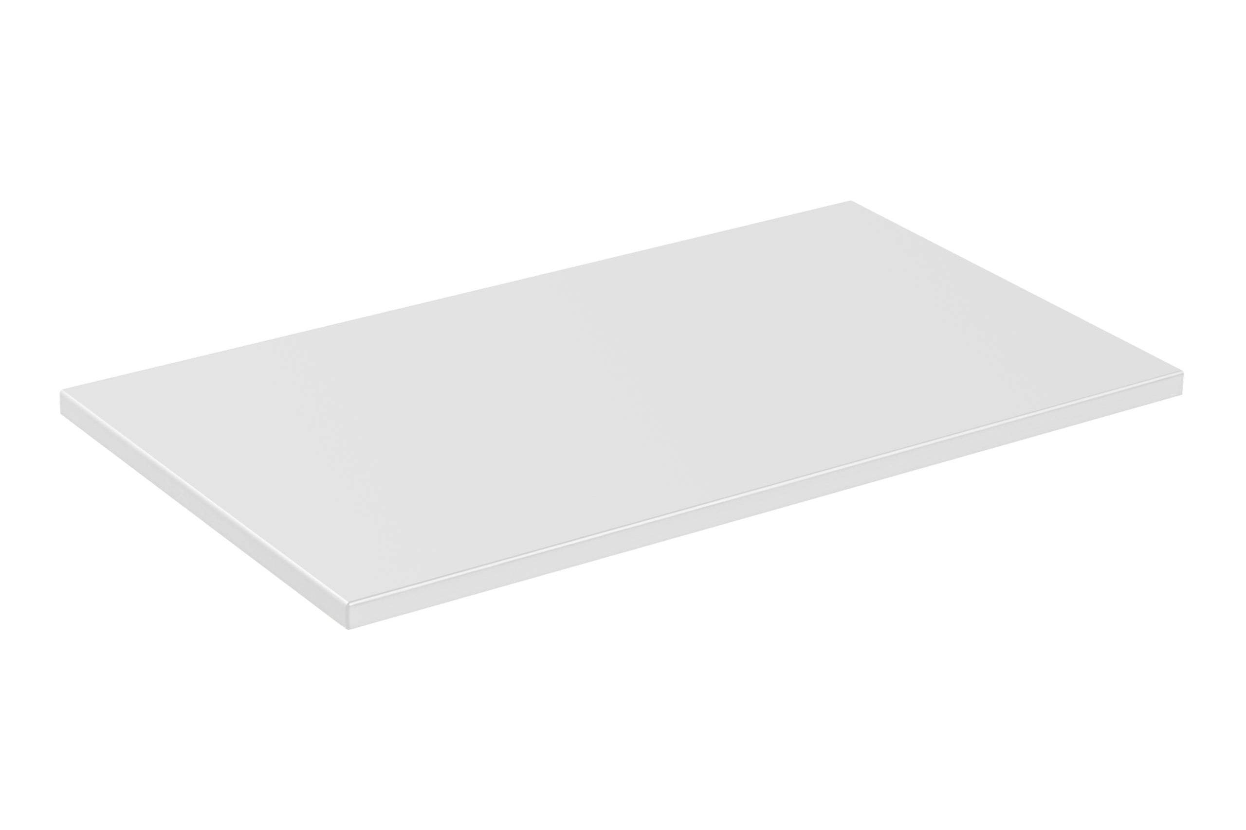 Adel Arbeitsplatte 80 cm Weiß Matt