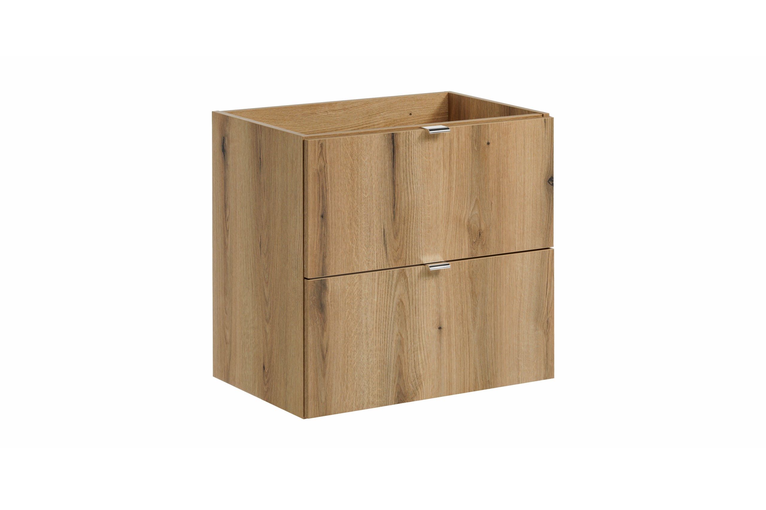 Nova Unterschrank für Waschbecken, 60 cm, 2 Schubladen Coast Evoke Eiche