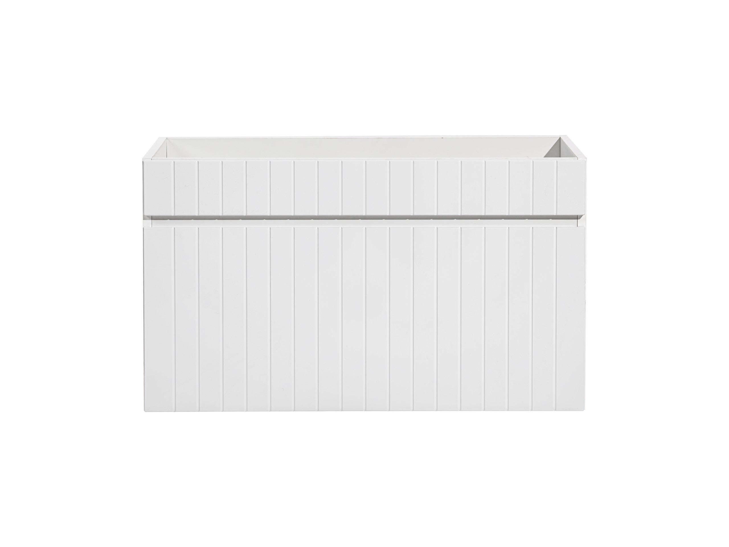 Iconic Waschbeckenunterschrank 80 cm, 1 Schublade Weiß