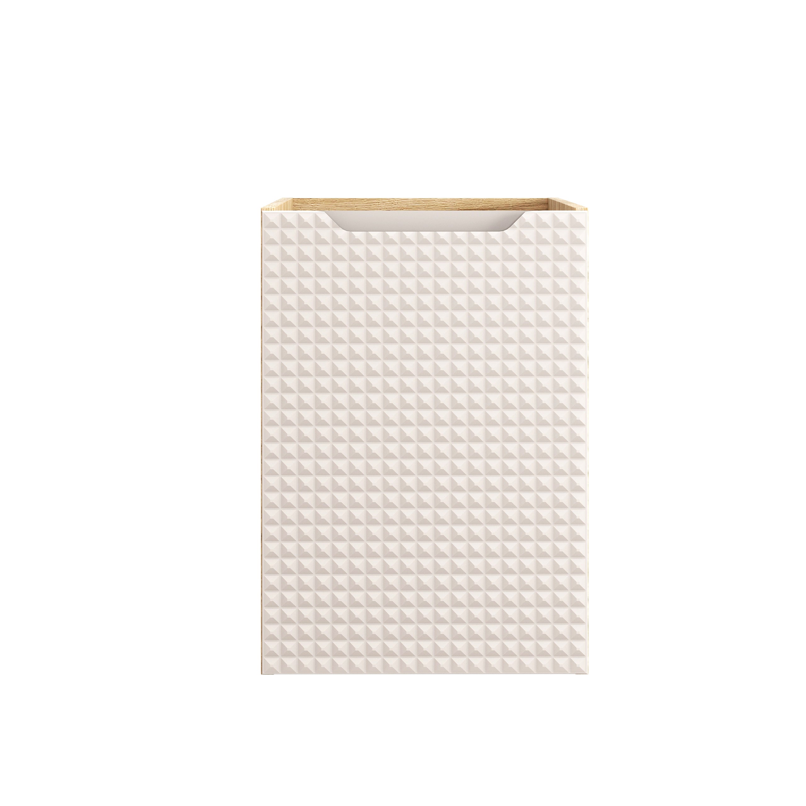 Luxor Seitenschrank 40 cm 1 Tür Beige, Eiche geölt