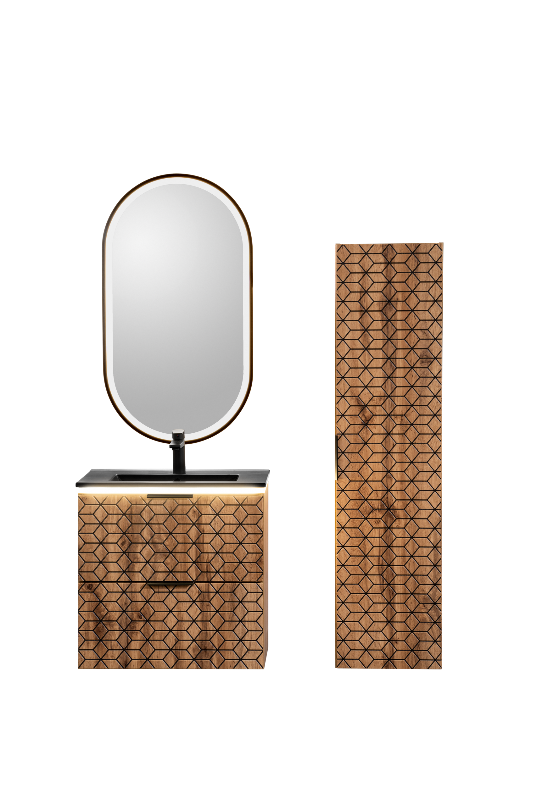 Rama Led Rahmen Chrom 60 x 45 x 1,7 cm