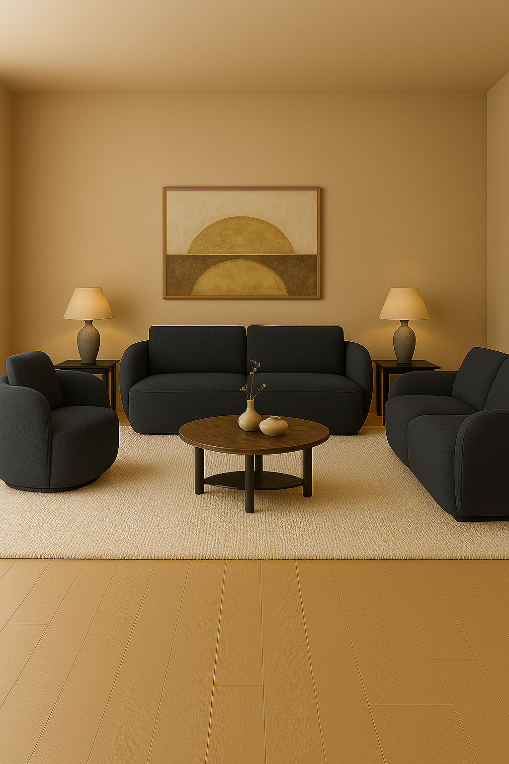 Torino Sofa Set 3-3-1