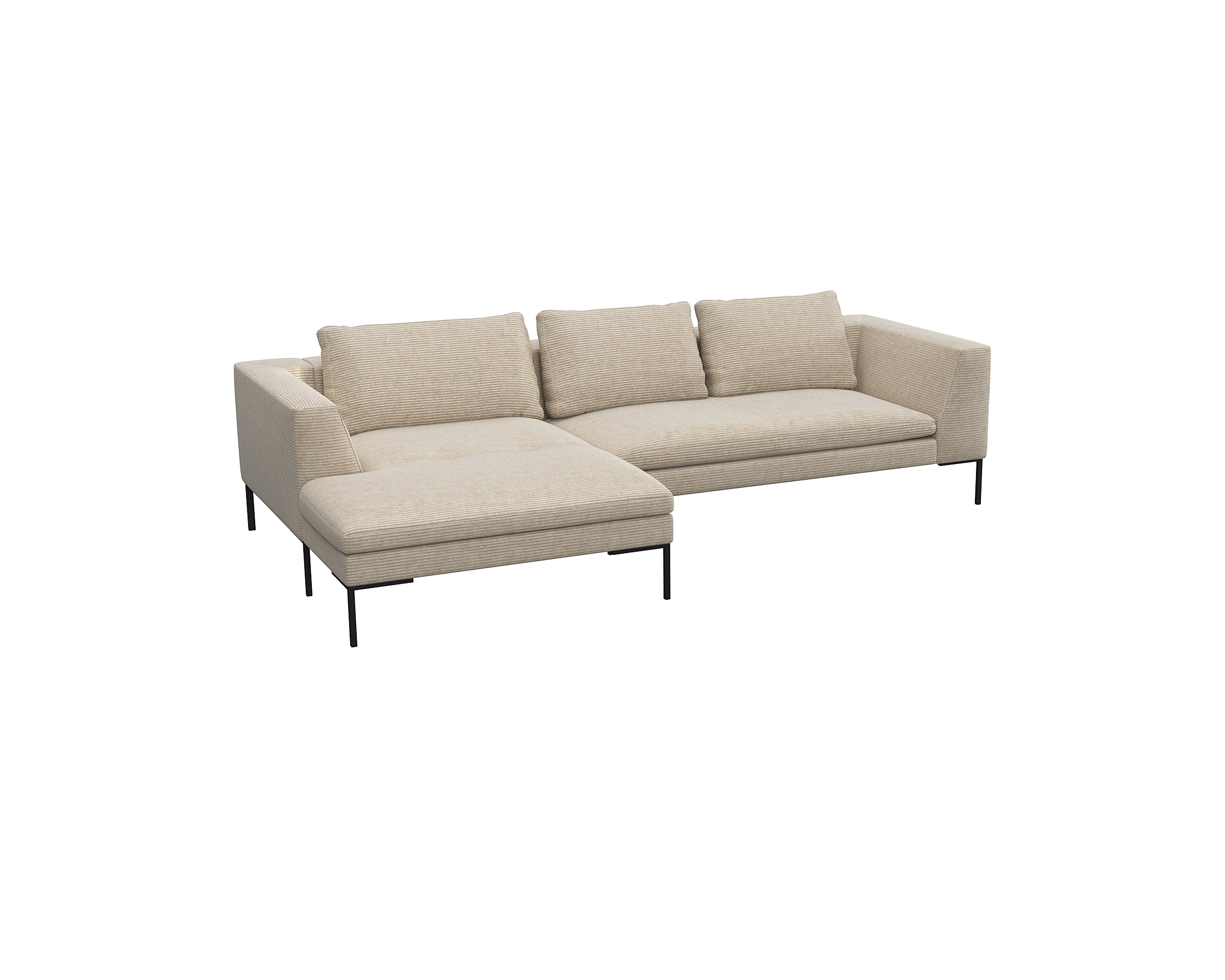 Loano 2,5-Sitzer Chaiselong