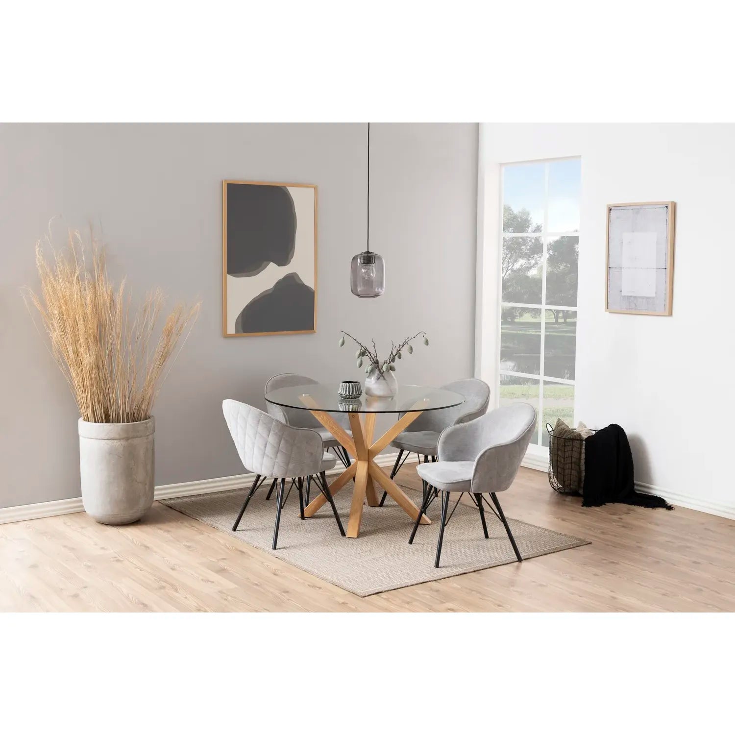 Runder Esstisch Heaven Glas
