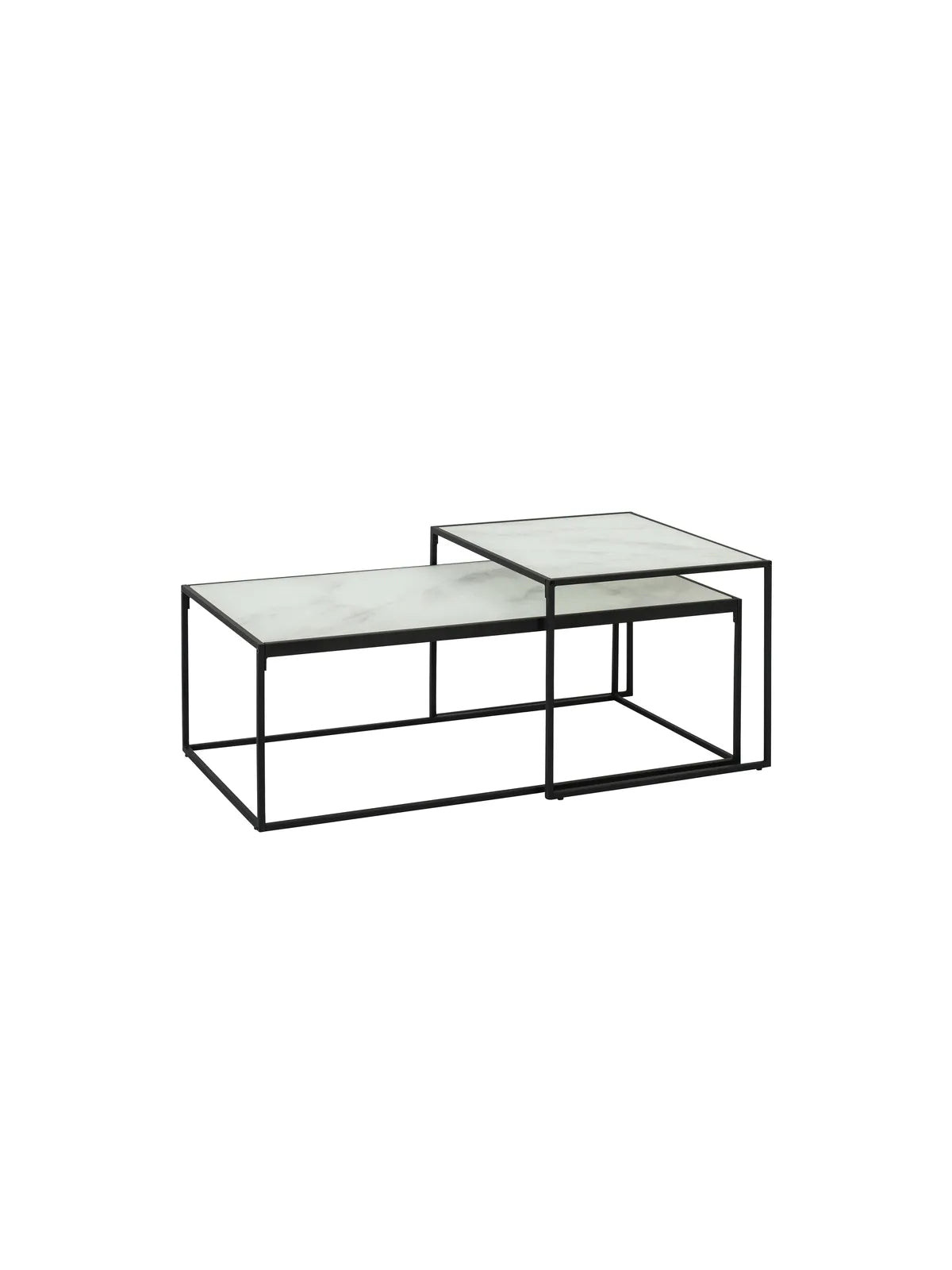 Bolton Couchtisch Weisser Marmor Torino
