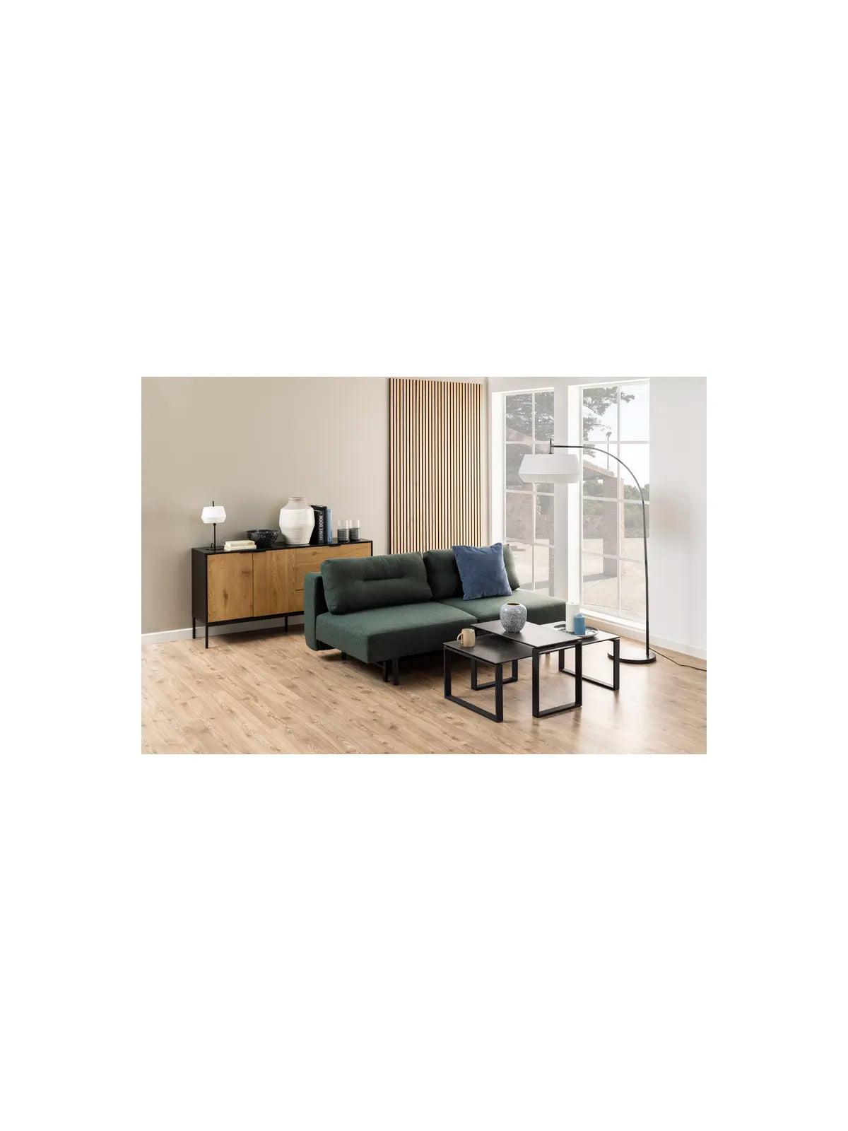 Katrine Couchtisch Schwarz Fairbanks Rau Keramisch