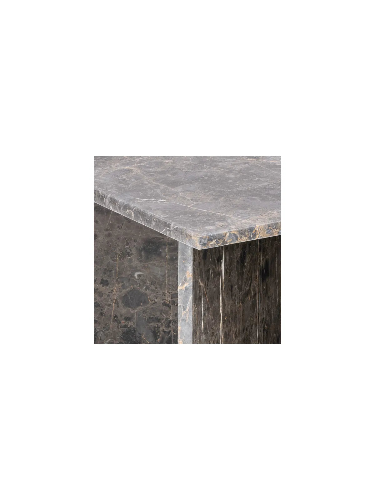 Marmor Couchtisch Vega Braun