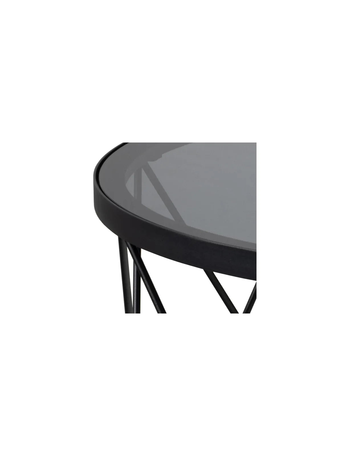 Halstow Couchtisch Rauch Gehärtetet Glas