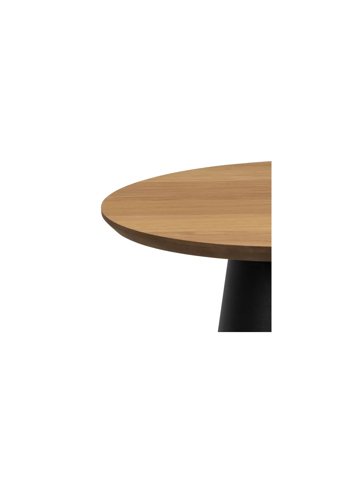 Runder Holz Couchtisch Soli Eiche