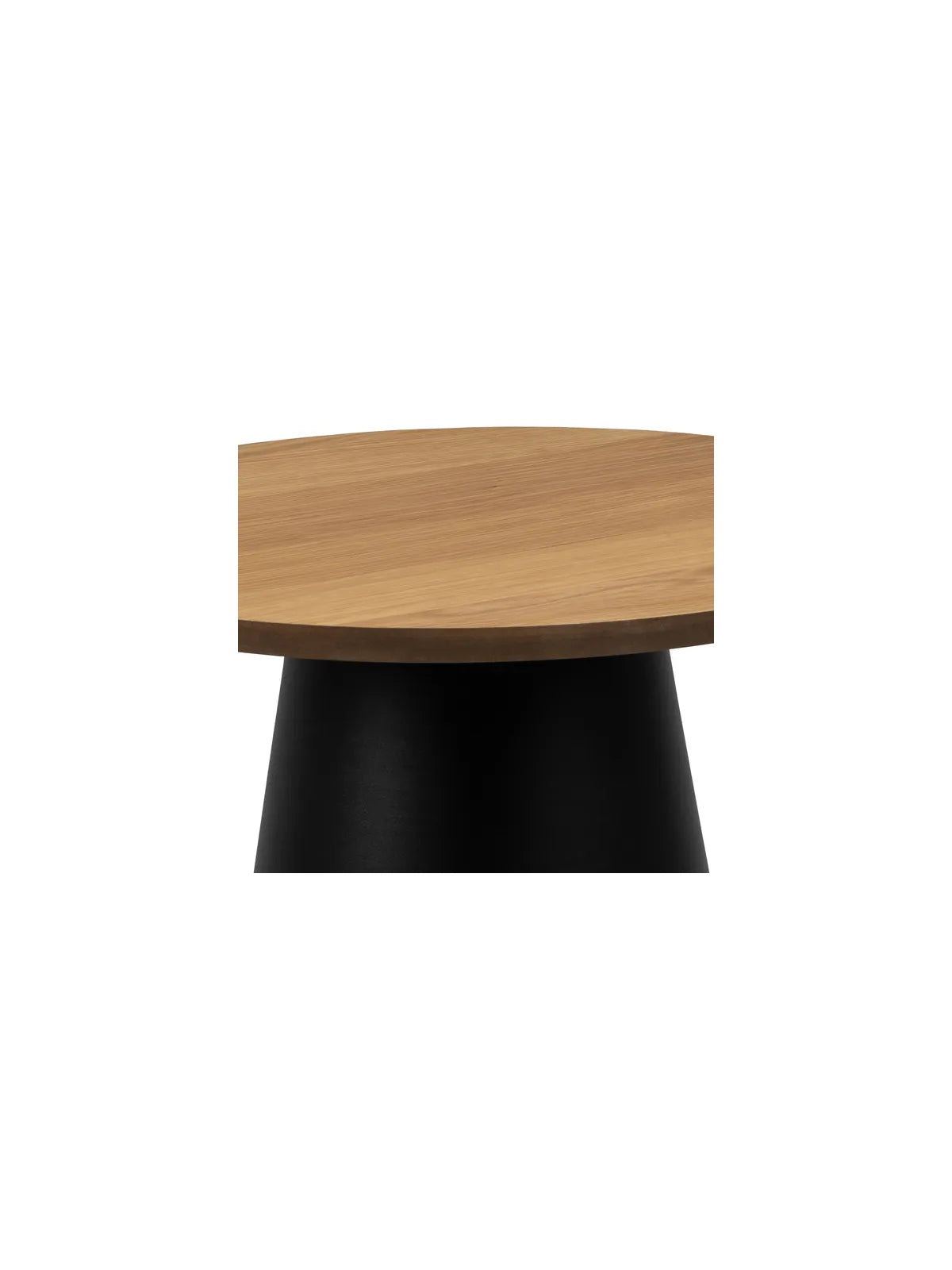 Runder Holz Couchtisch Soli Eiche