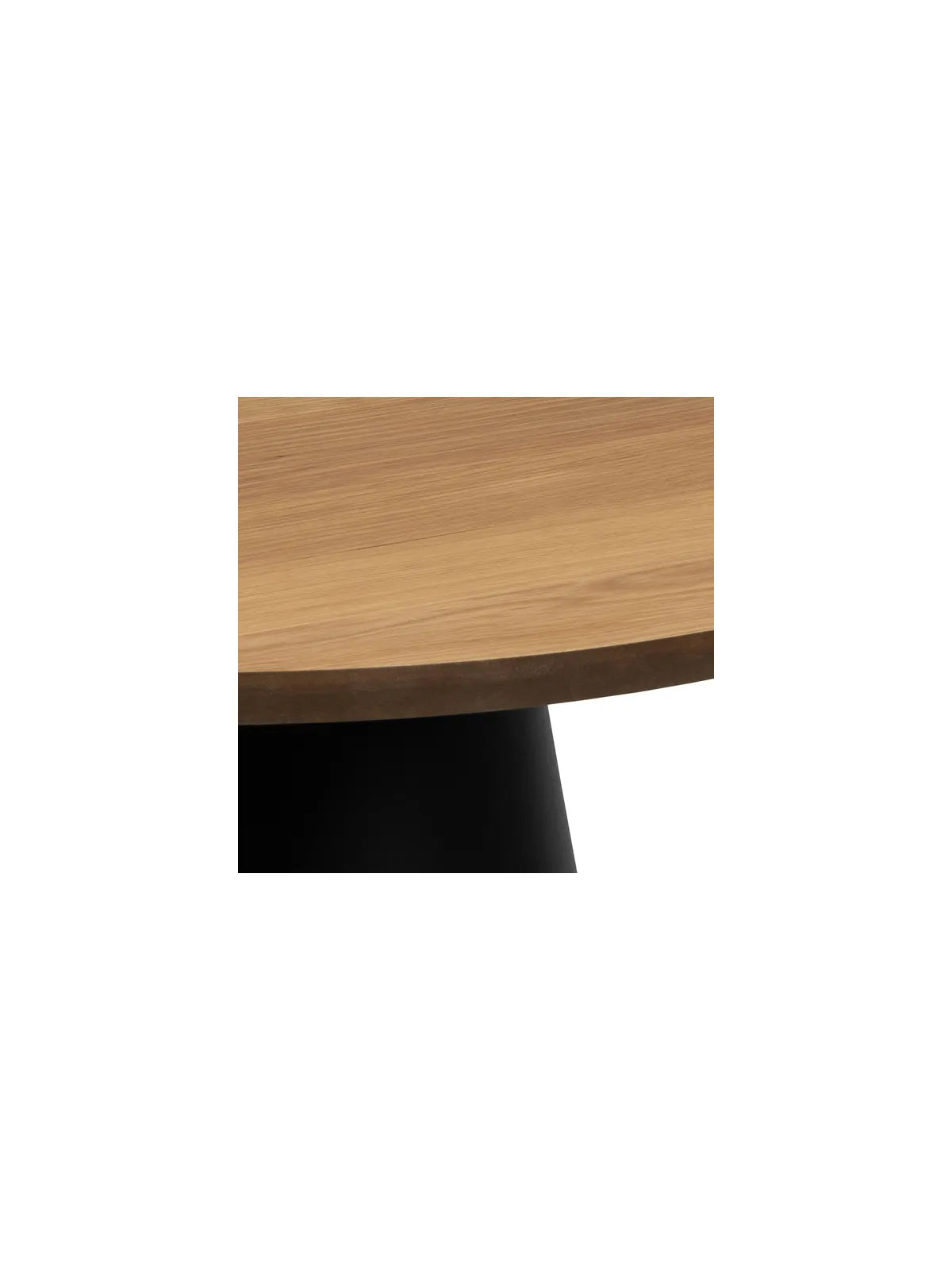 Runder Holz Couchtisch Soli Eiche