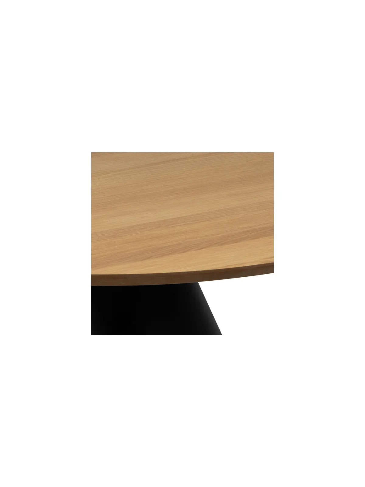 Runder Holz Couchtisch Soli Eiche