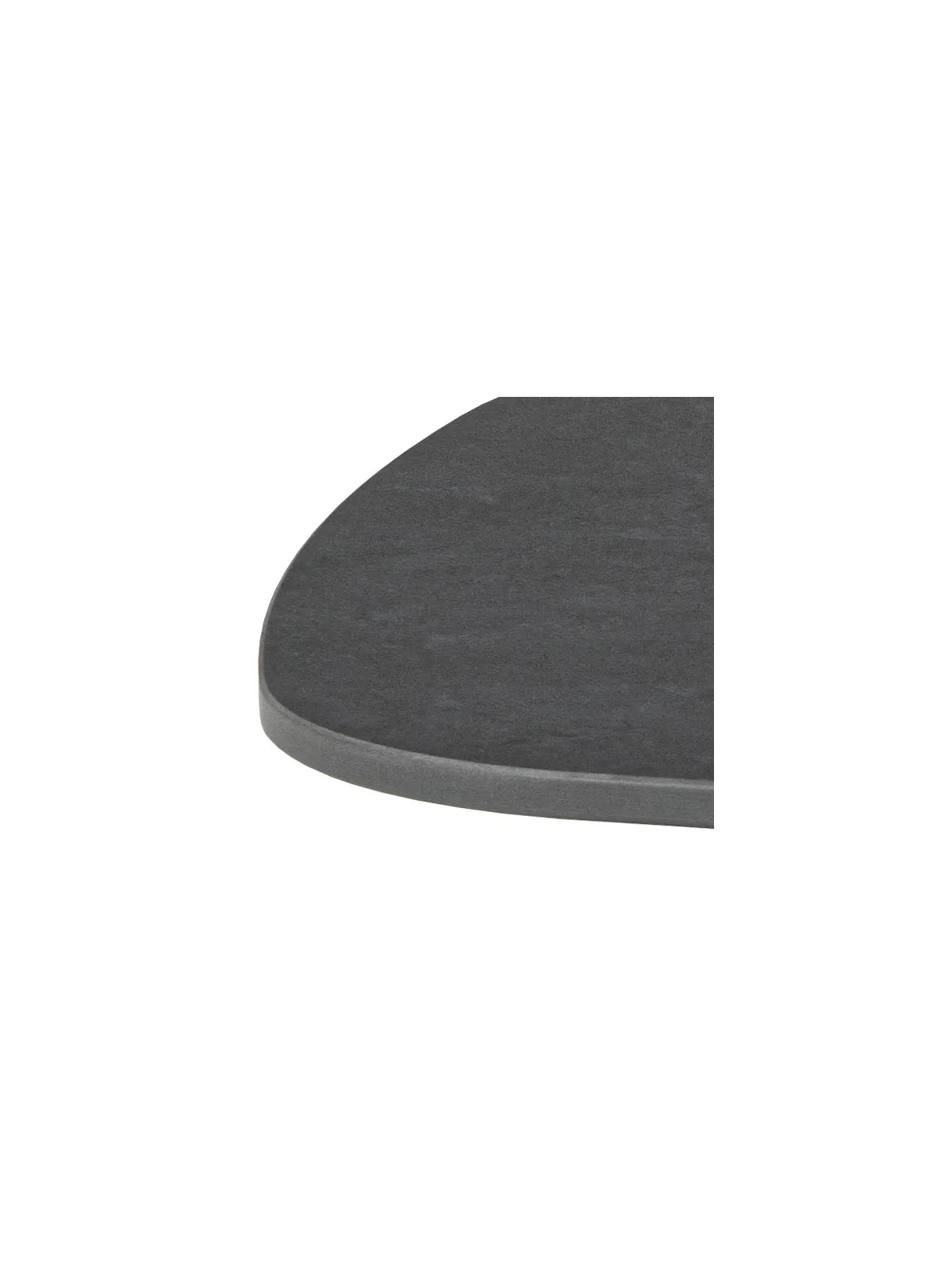Caracas Couchtisch Schwarz Baku Rau keramisch