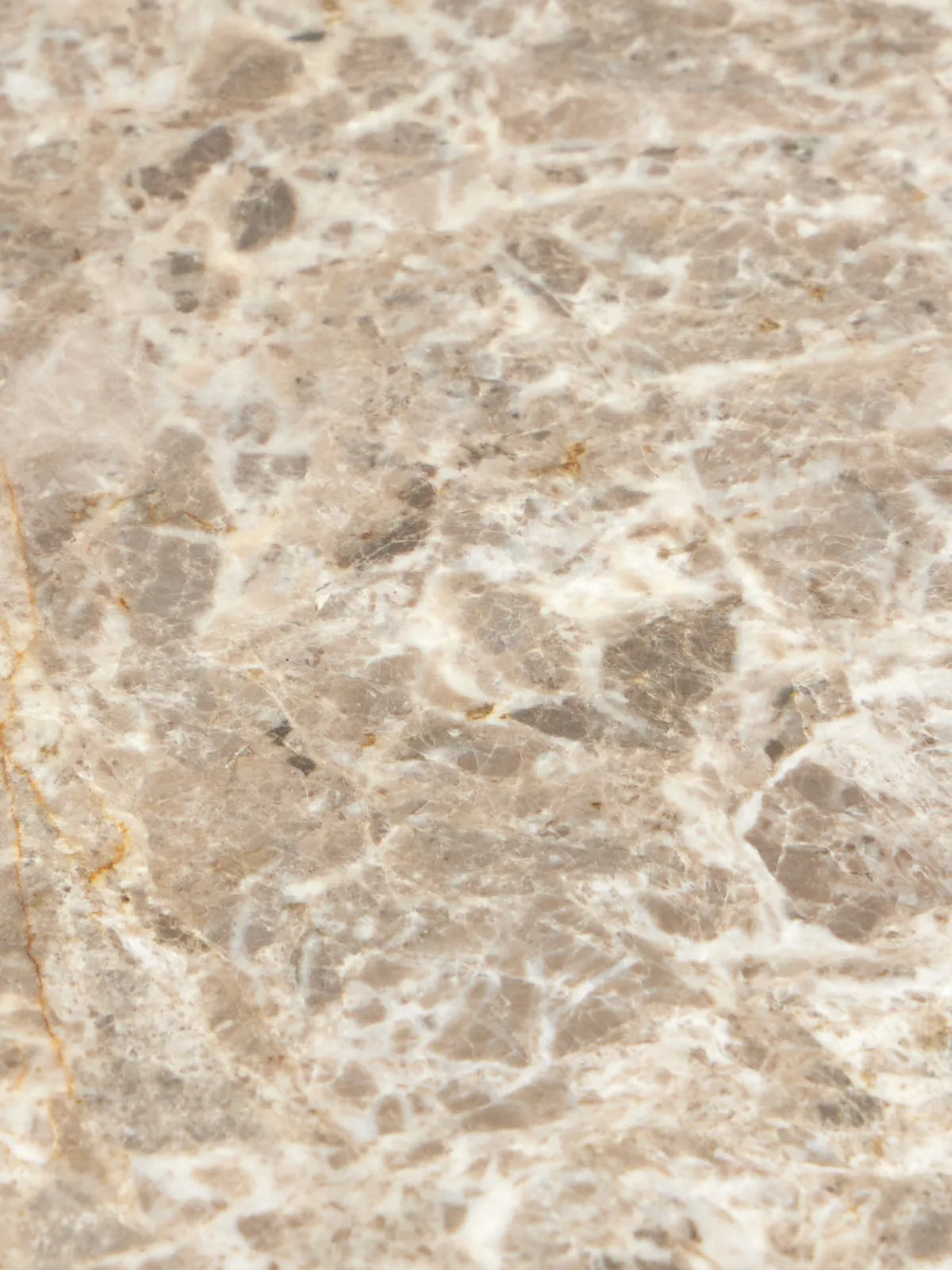 Runder Marmor Couchtisch Prunus Matt Braun Lackiert Marmor