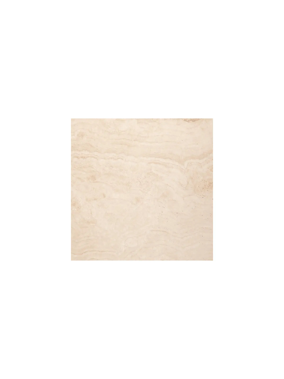 Runder Holz Couchtisch Prunus Beige