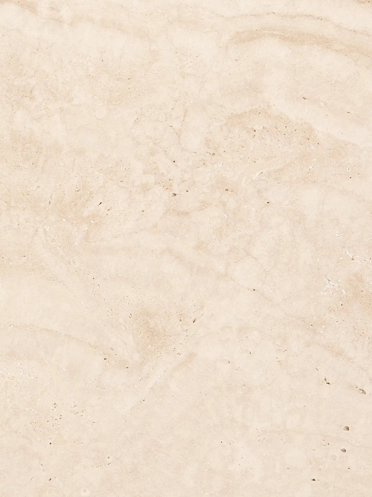 Runder Holz Couchtisch Prunus Beige