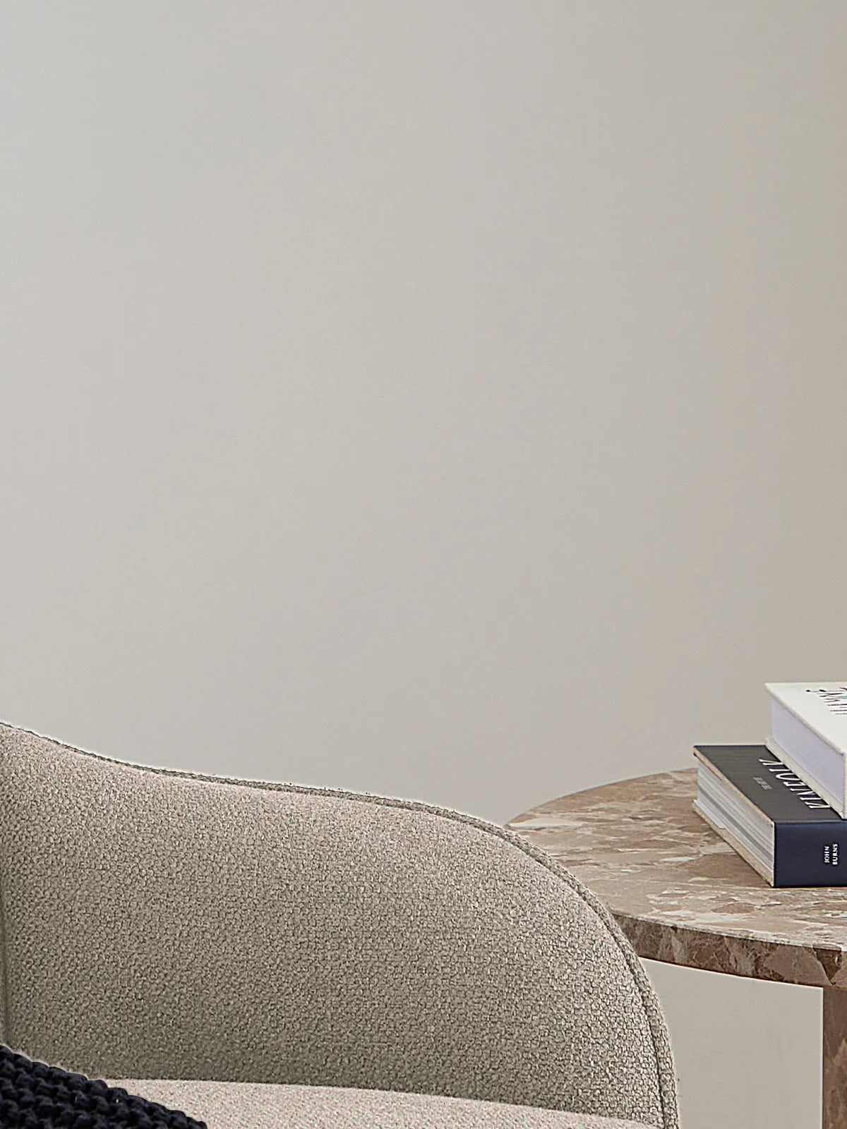 Naxos Couchtisch Matt Latte Lackiert Marmor