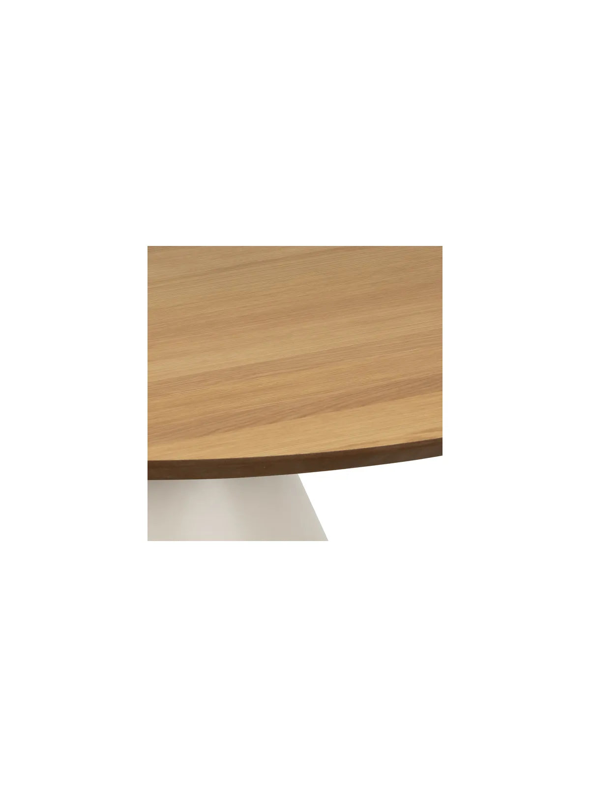 Runder Holz Couchtisch Soli Eiche