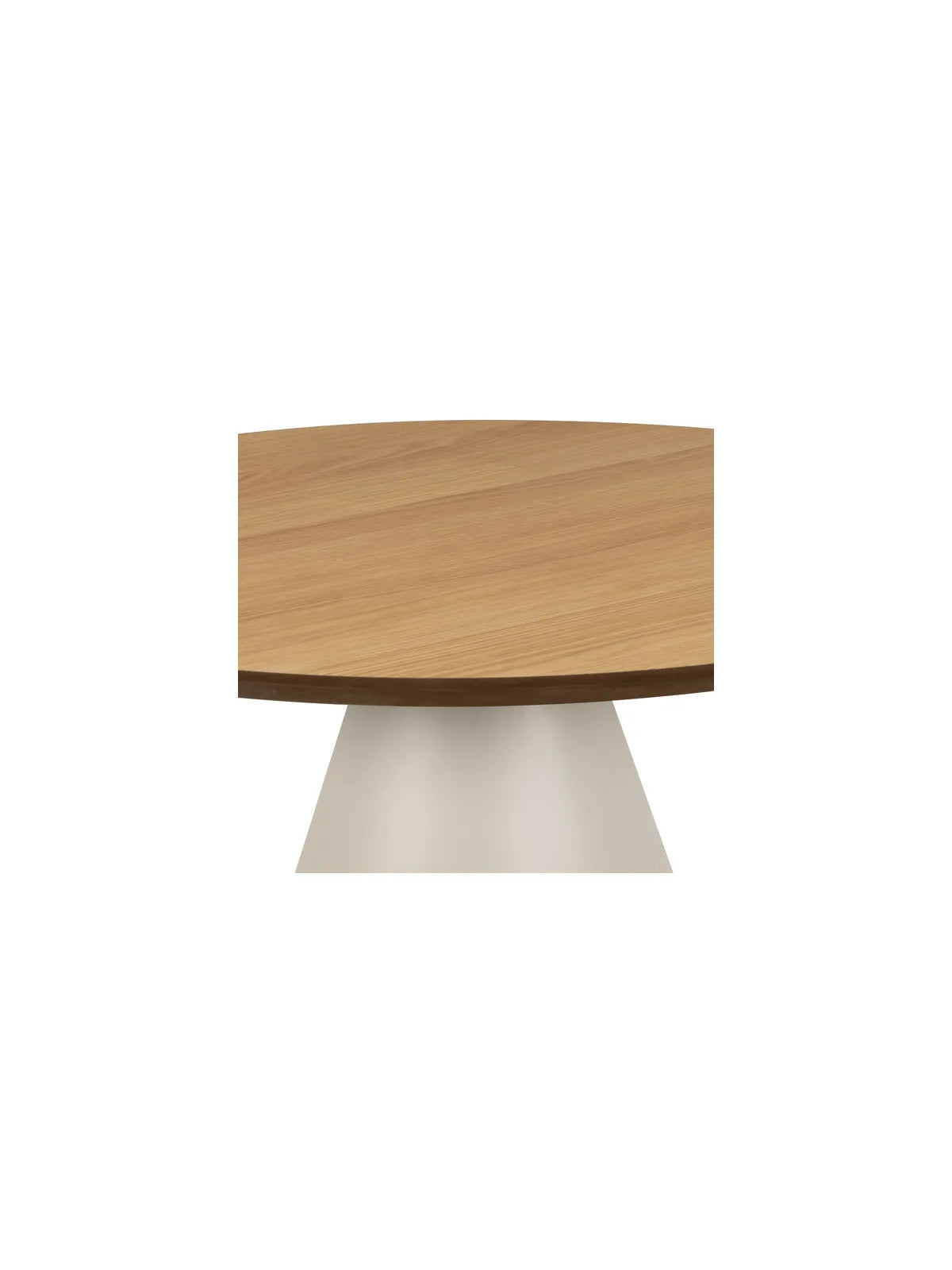 Runder Holz Couchtisch Soli Eiche