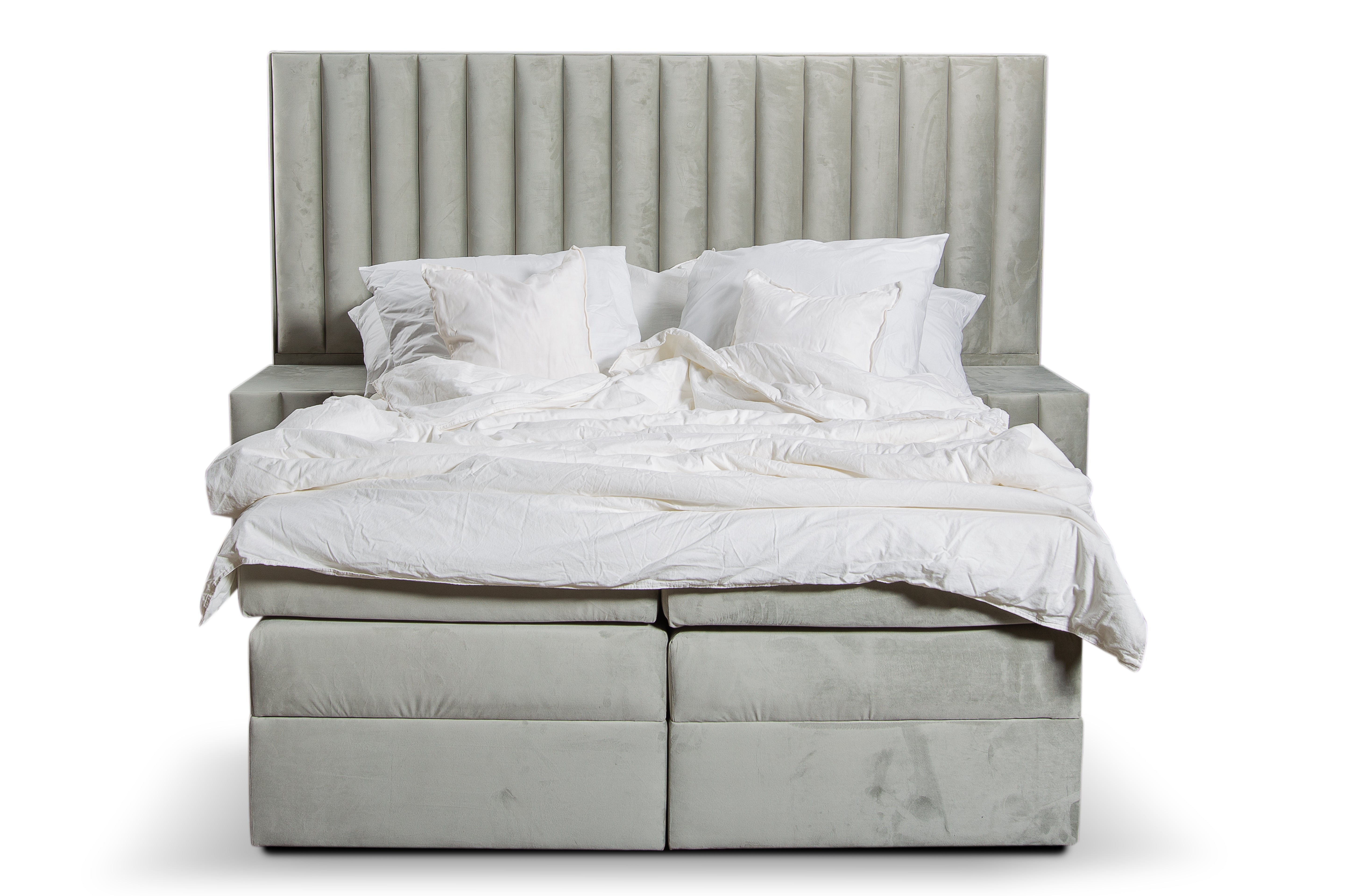 Londi Duo XL – Boxspringbett mit Komfortkopfteil