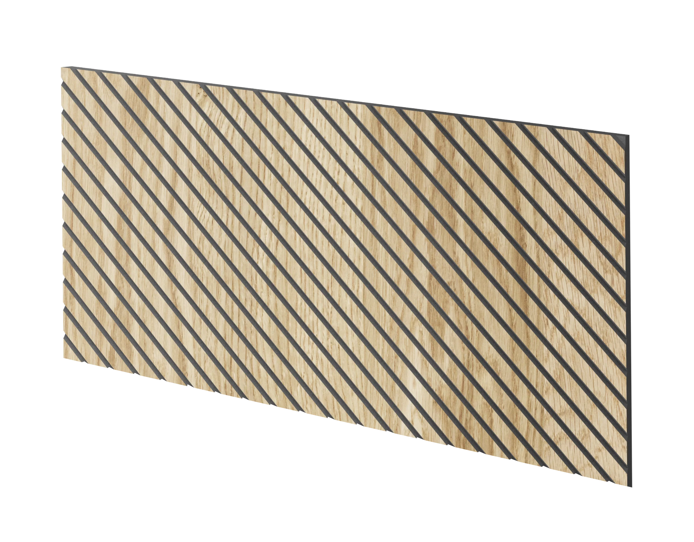 Gefräste Lamellenplatte 60x30