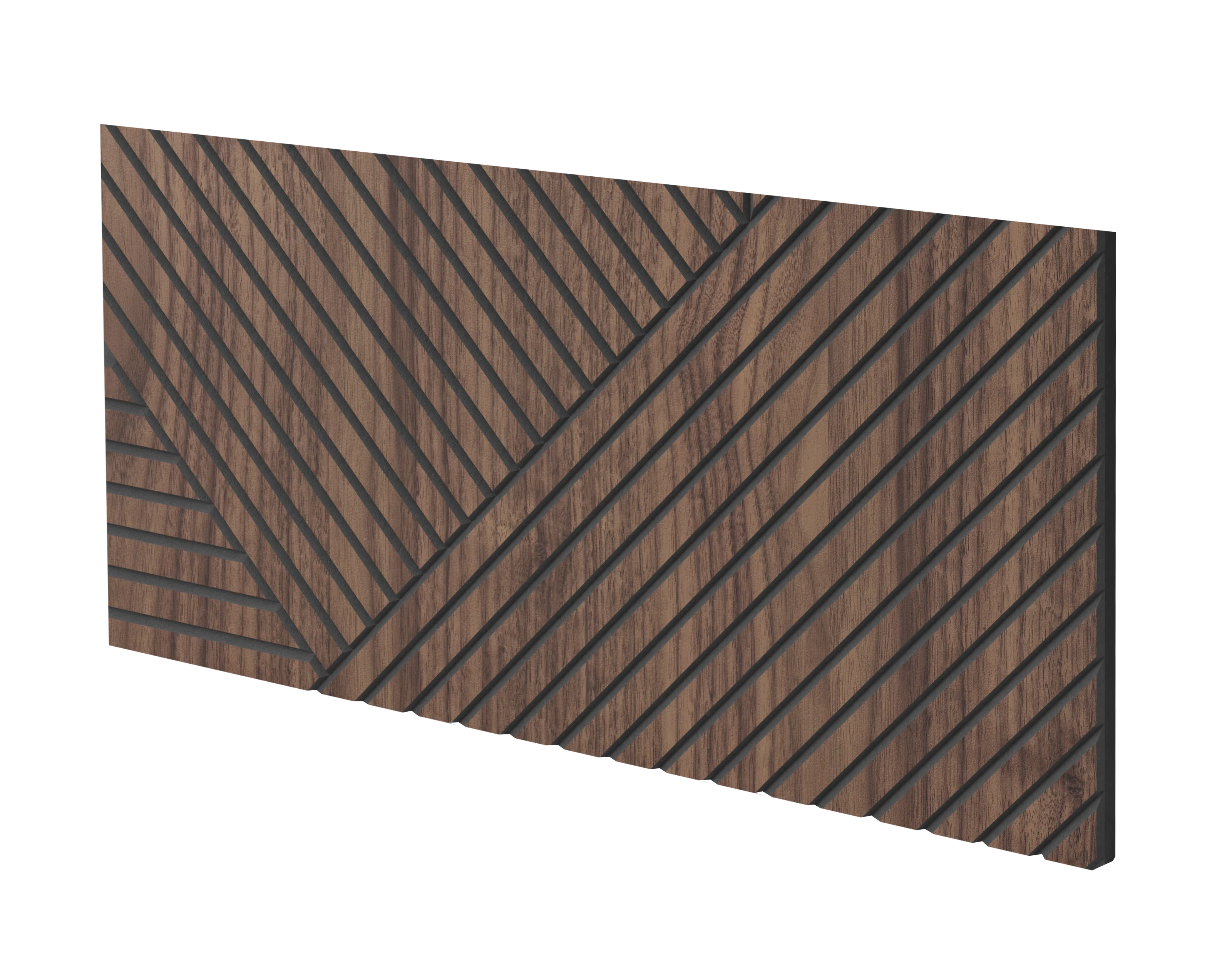 Gefräste Lamellenplatte 60x30