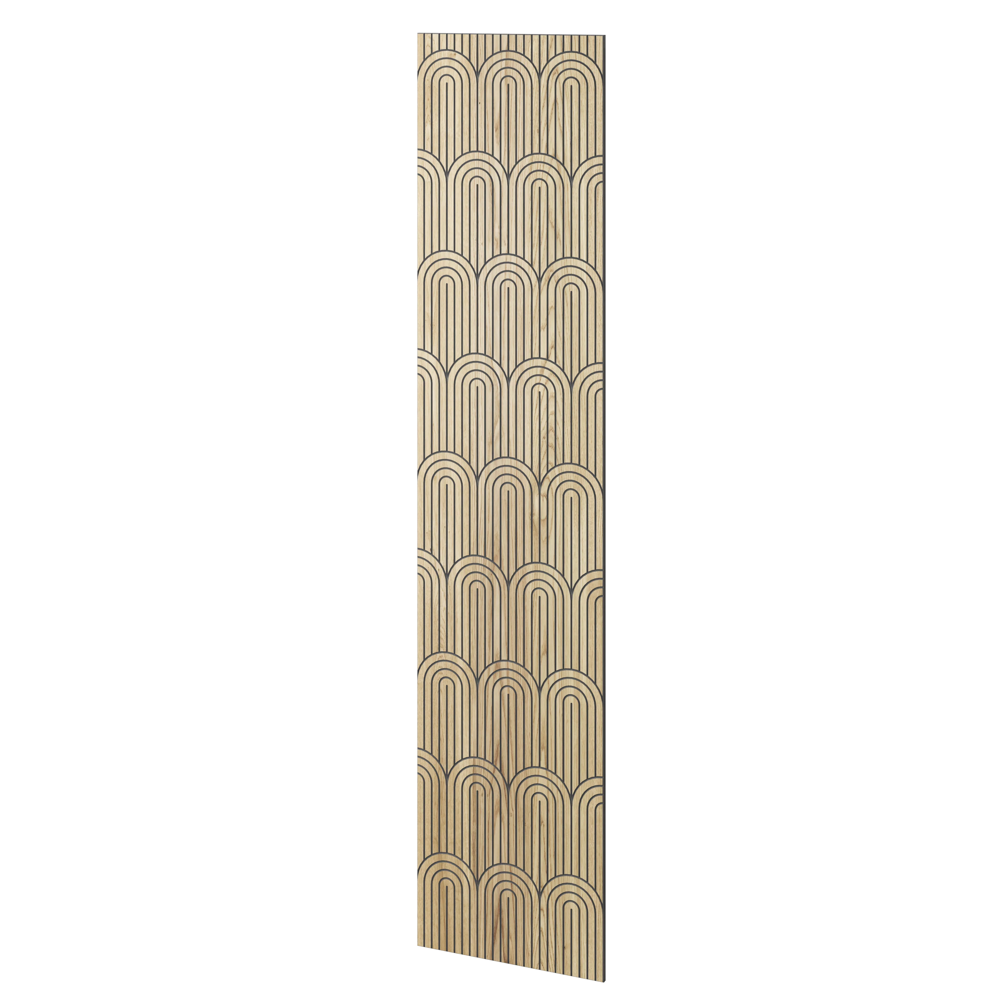 Gefräste Lamellenplatte 60x275