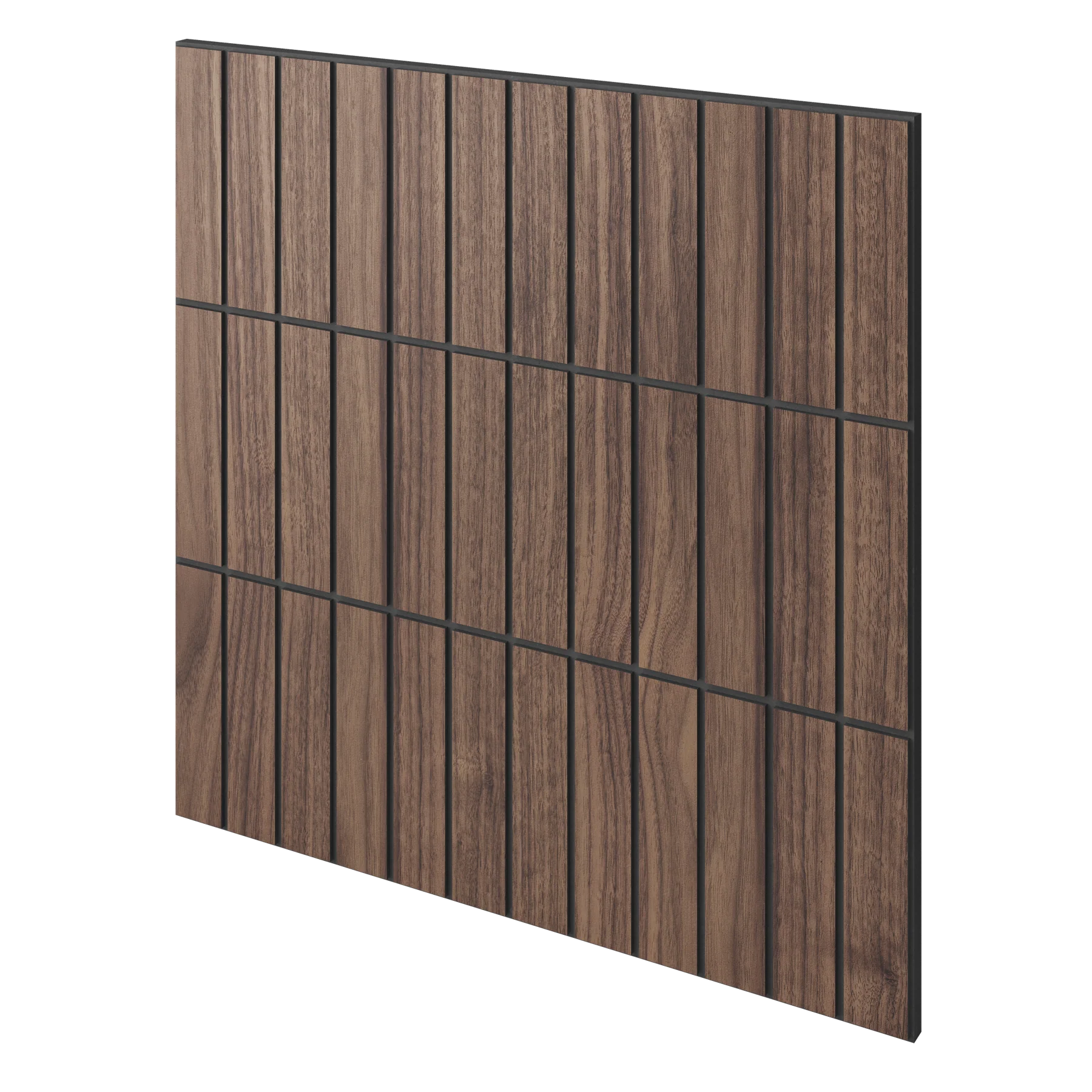 Gefräste Lamellenplatte 60x60