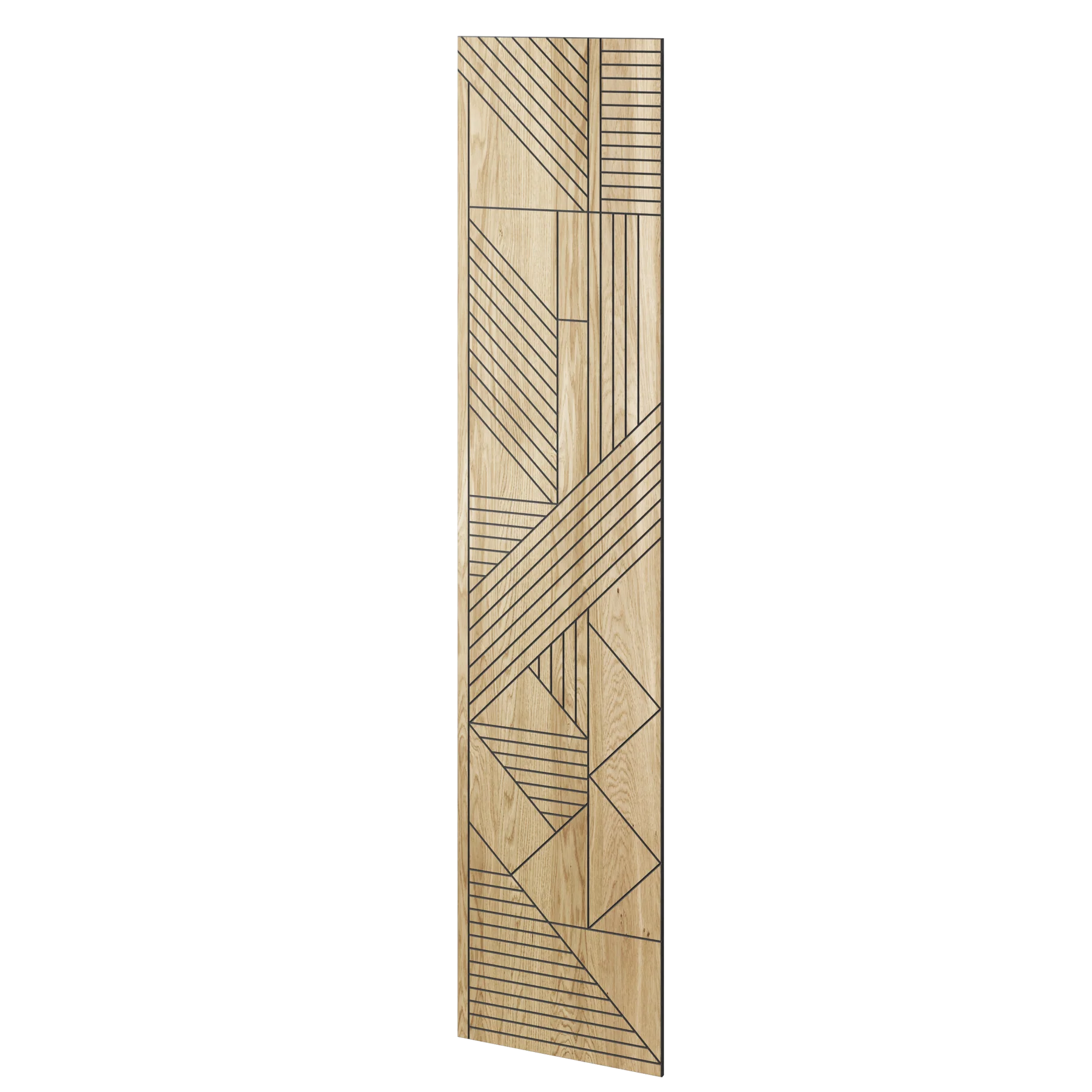 Gefräste Lamellenplatte 60x275