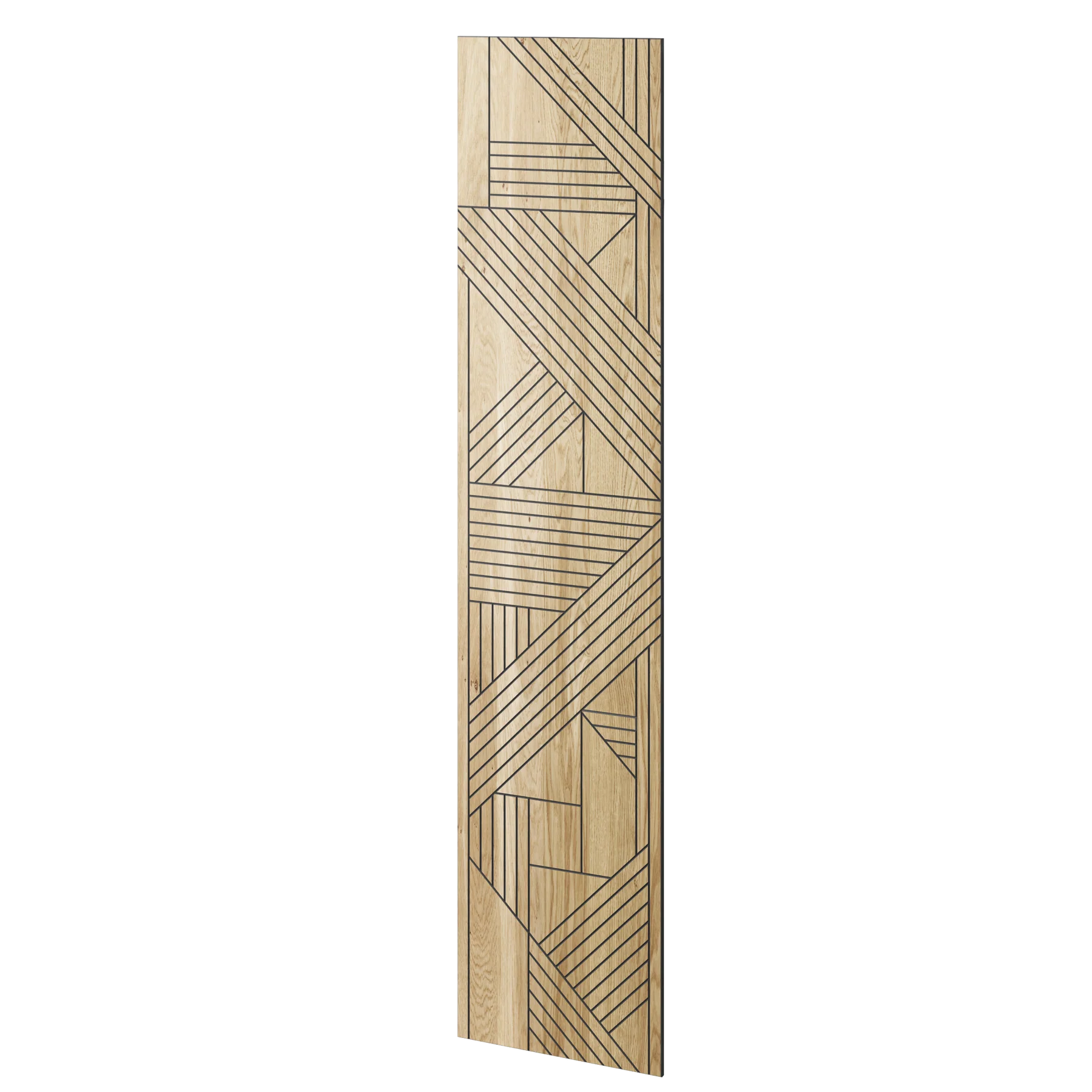 Gefräste Lamellenplatte 60x275